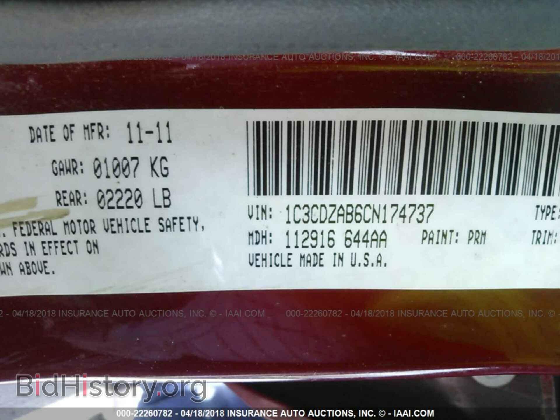 2012 Dodge Avenger - VIN: 1C3CDZAB6CN174737 - Photo 9