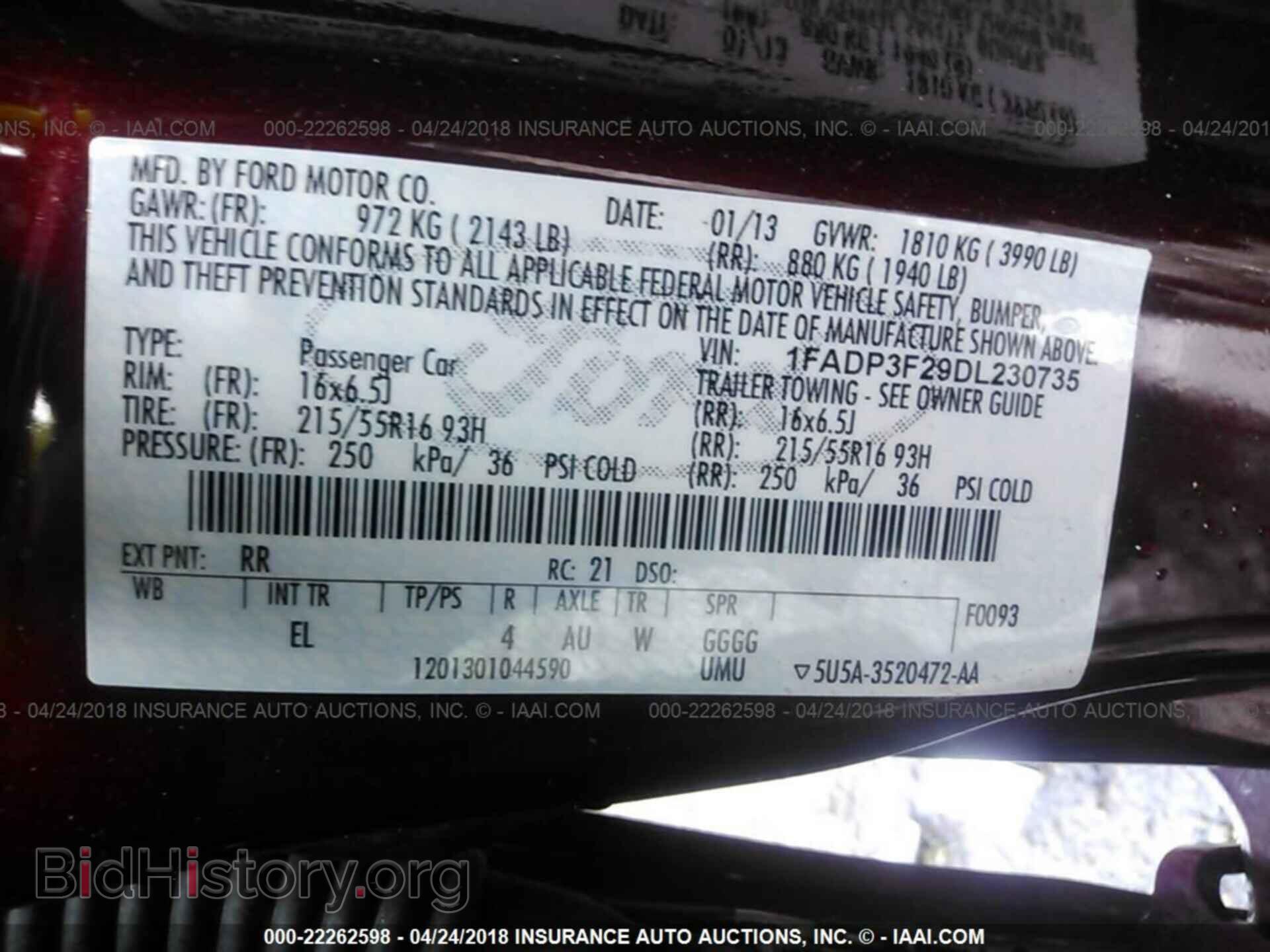2013 Ford Focus - VIN: 1FADP3F29DL230735 - Photo 9