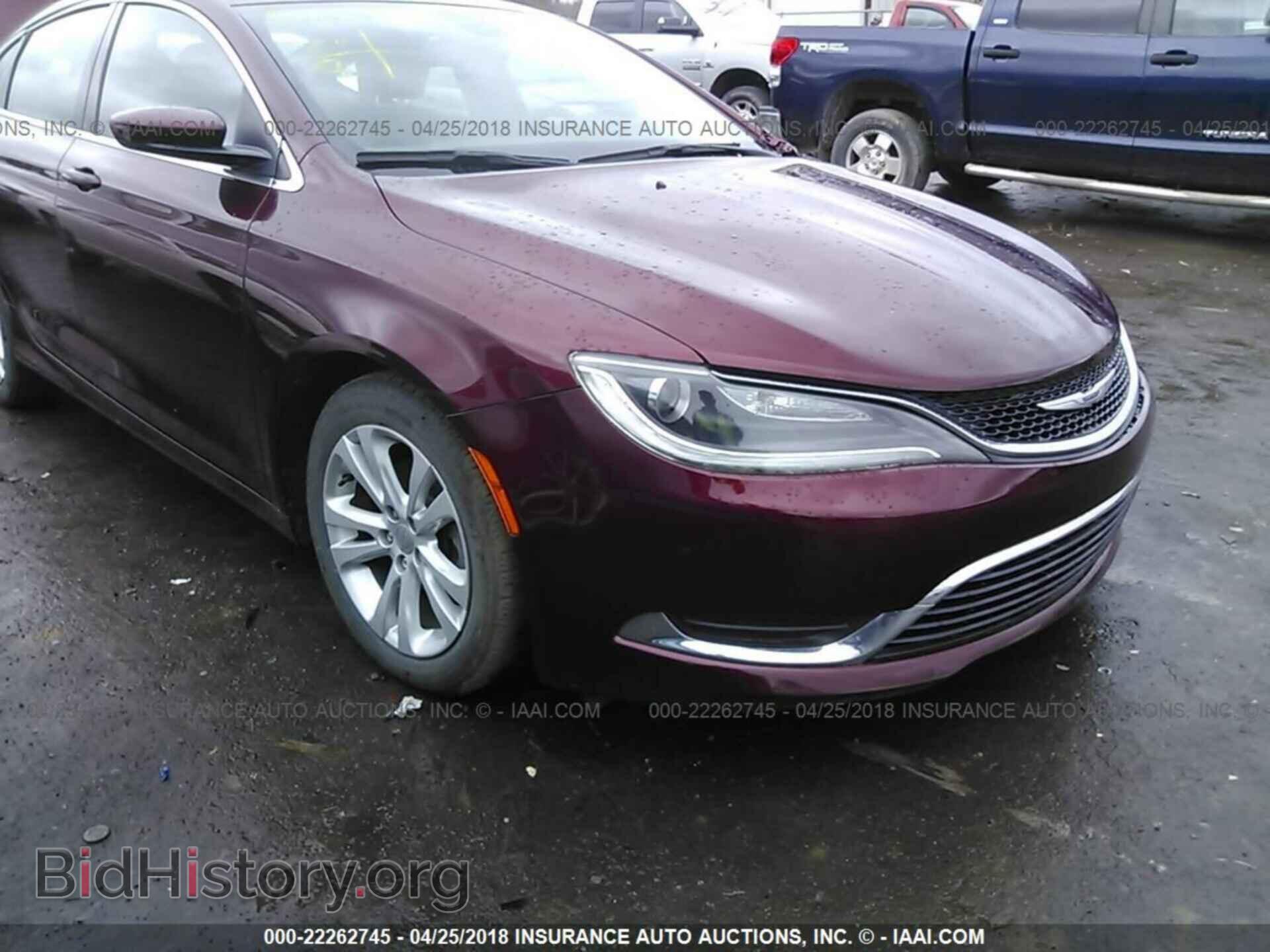 Photo 1C3CCCAB8FN521179 - Chrysler 200 2015