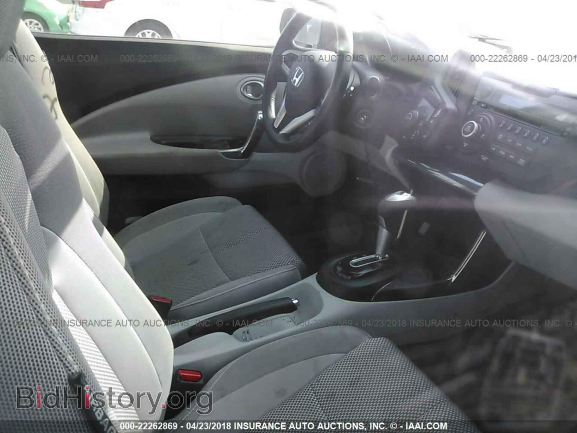 2012 Honda Cr-z - VIN: JHMZF1D69CS003464 - Фото 5