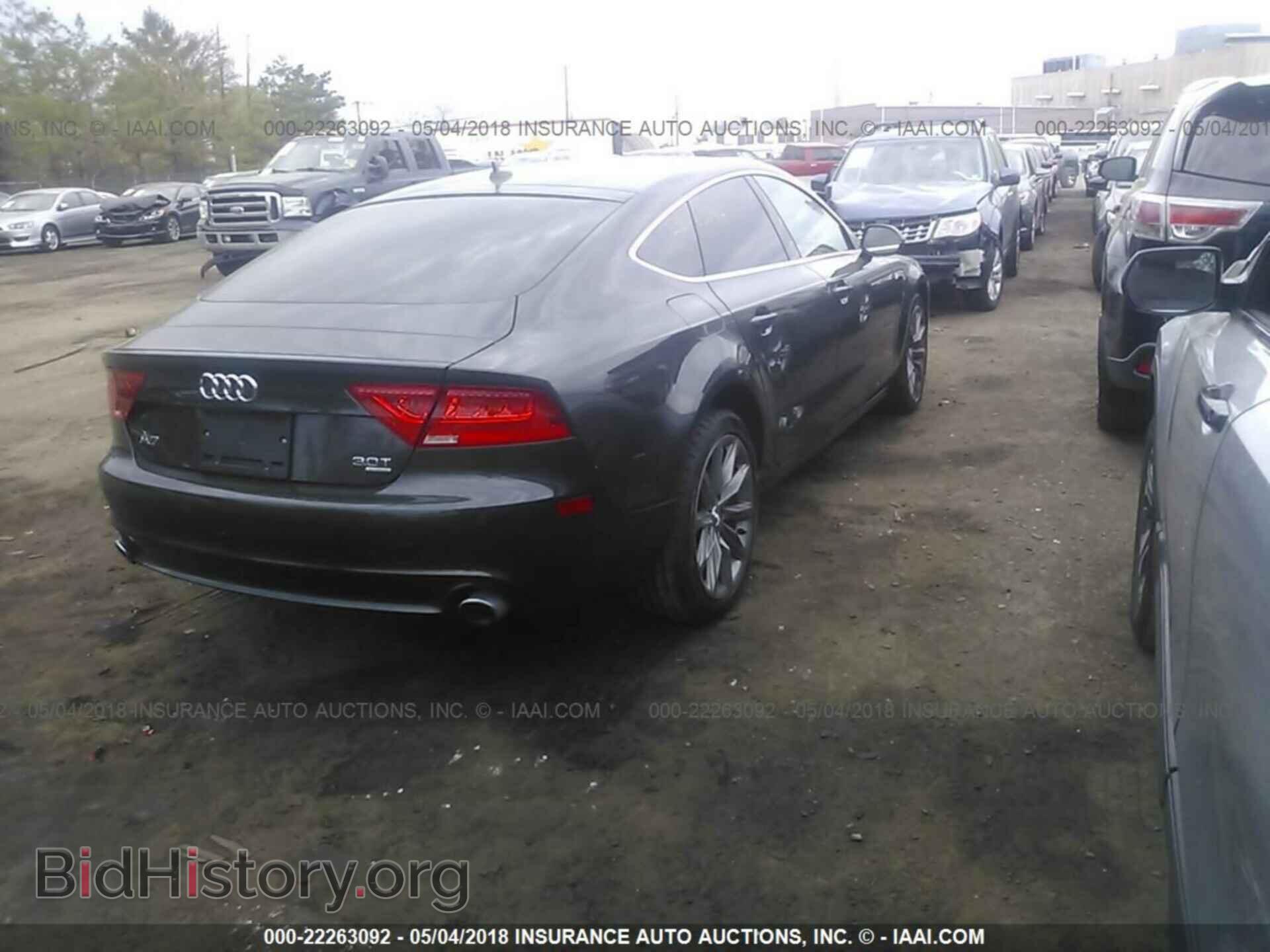 2012 Audi A7 - VIN: WAUSGAFC8CN024076 - Фото 4