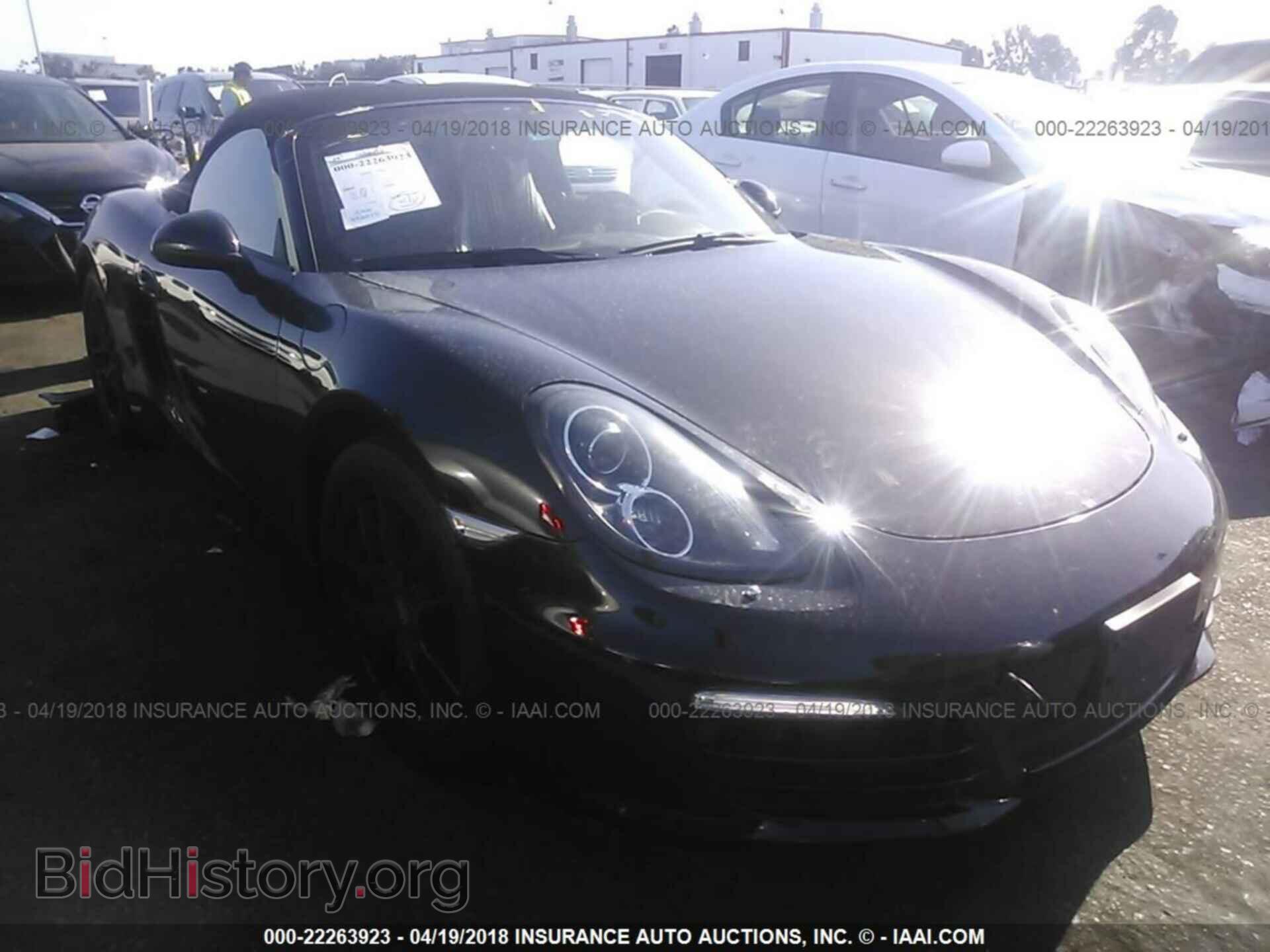 Photo WP0CA2A8XEK120393 - Porsche Boxster 2014