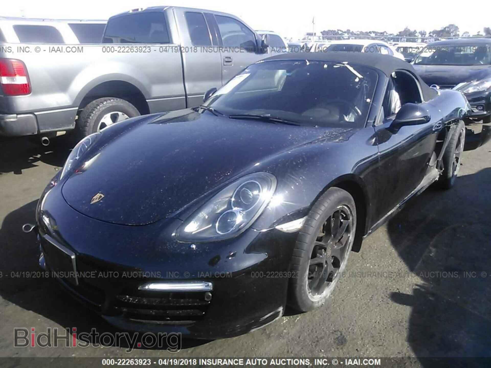 2014 Porsche Boxster - VIN: WP0CA2A8XEK120393 - Фото 2