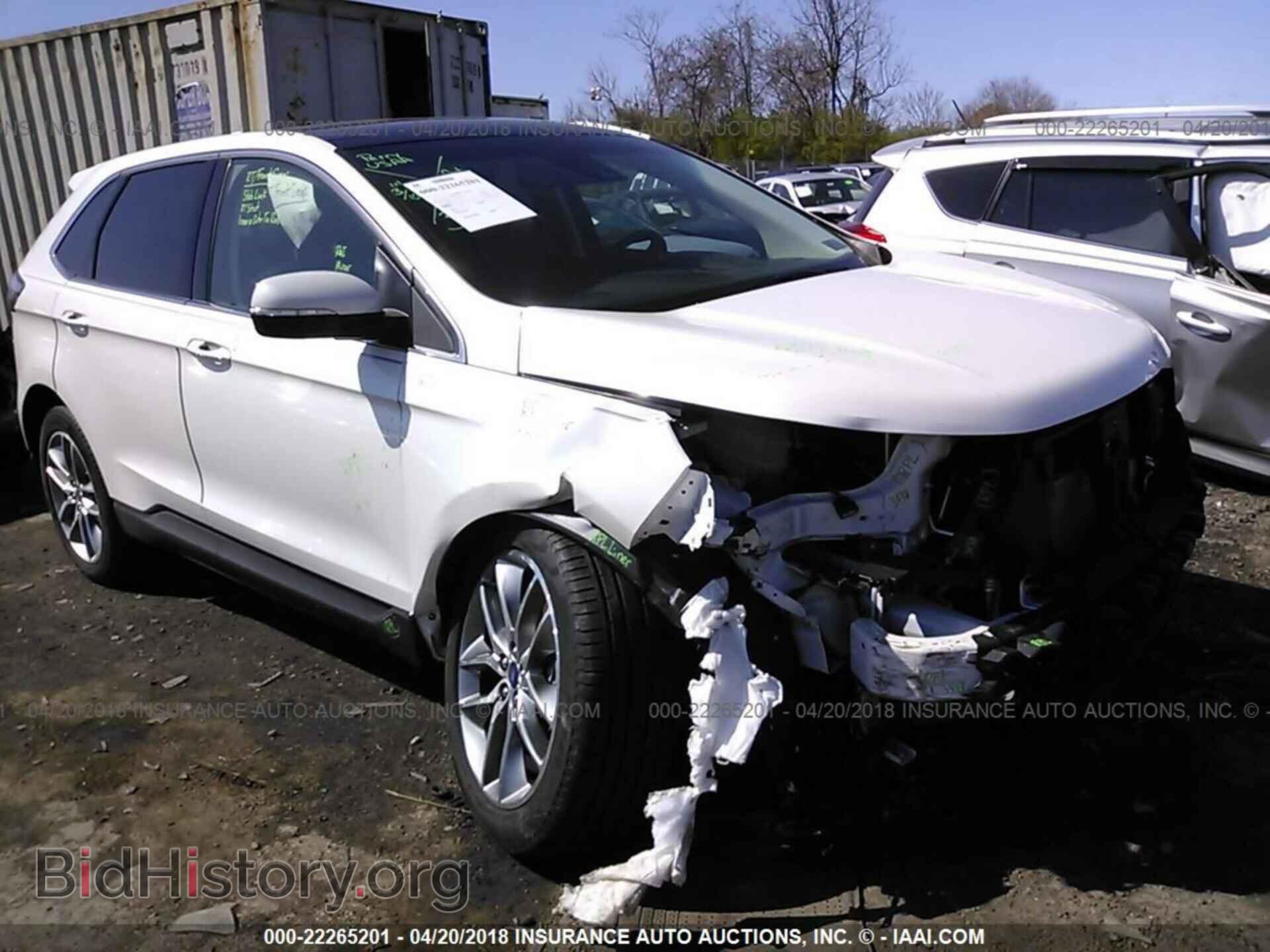 Фотография 2FMPK4K86HBB54429 - Ford Edge 2017