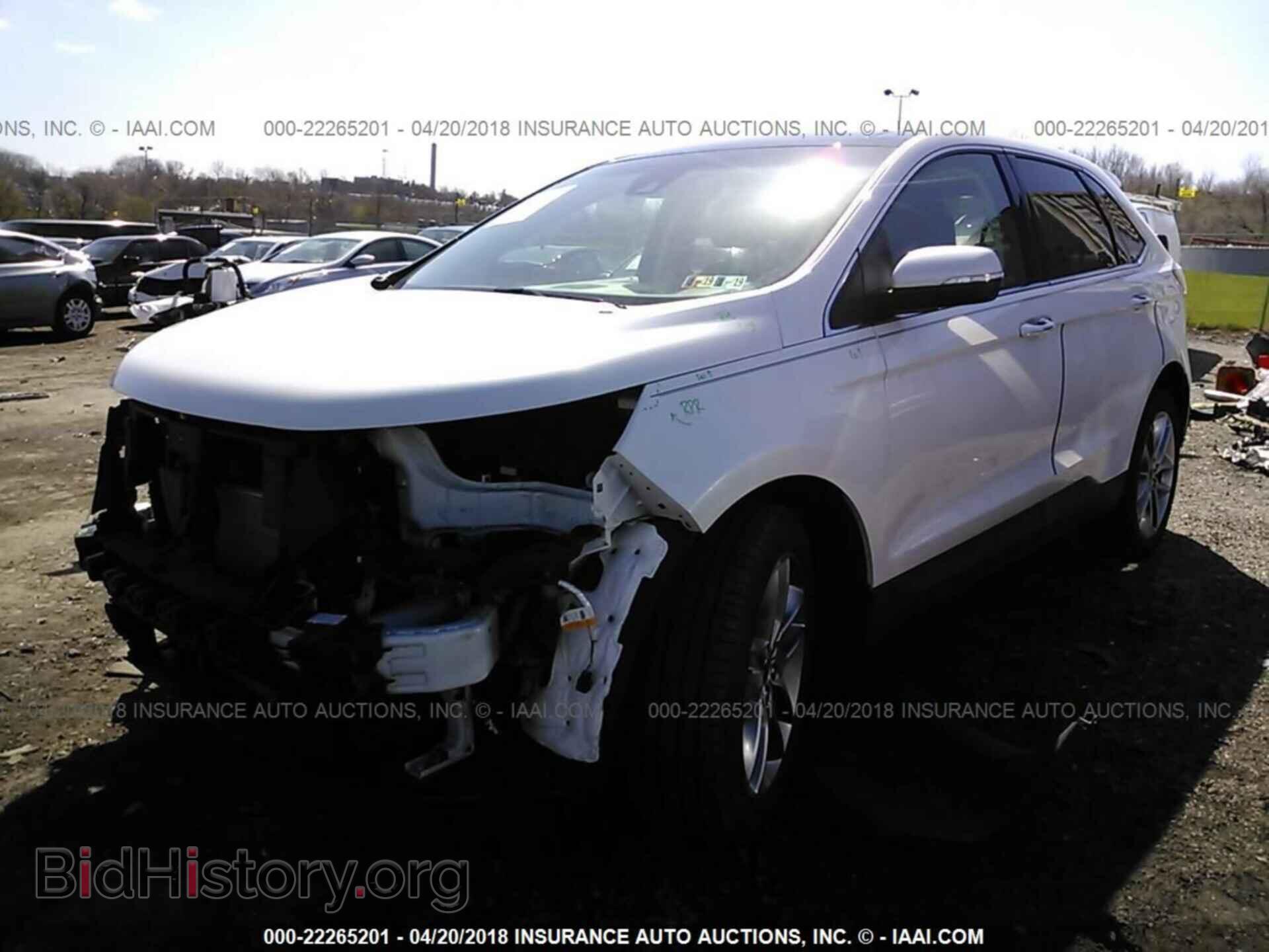 2017 Ford Edge - VIN: 2FMPK4K86HBB54429 - Фото 2