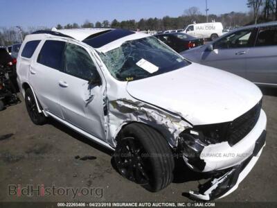 2018 Dodge DURANGO, white — VIN 1C4RDJDG4JC116620, IAAI