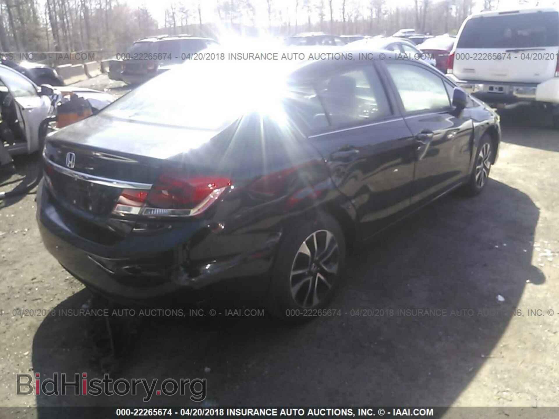 2013 Honda Civic - VIN: 19XFB2F90DE226221 - Фото 4