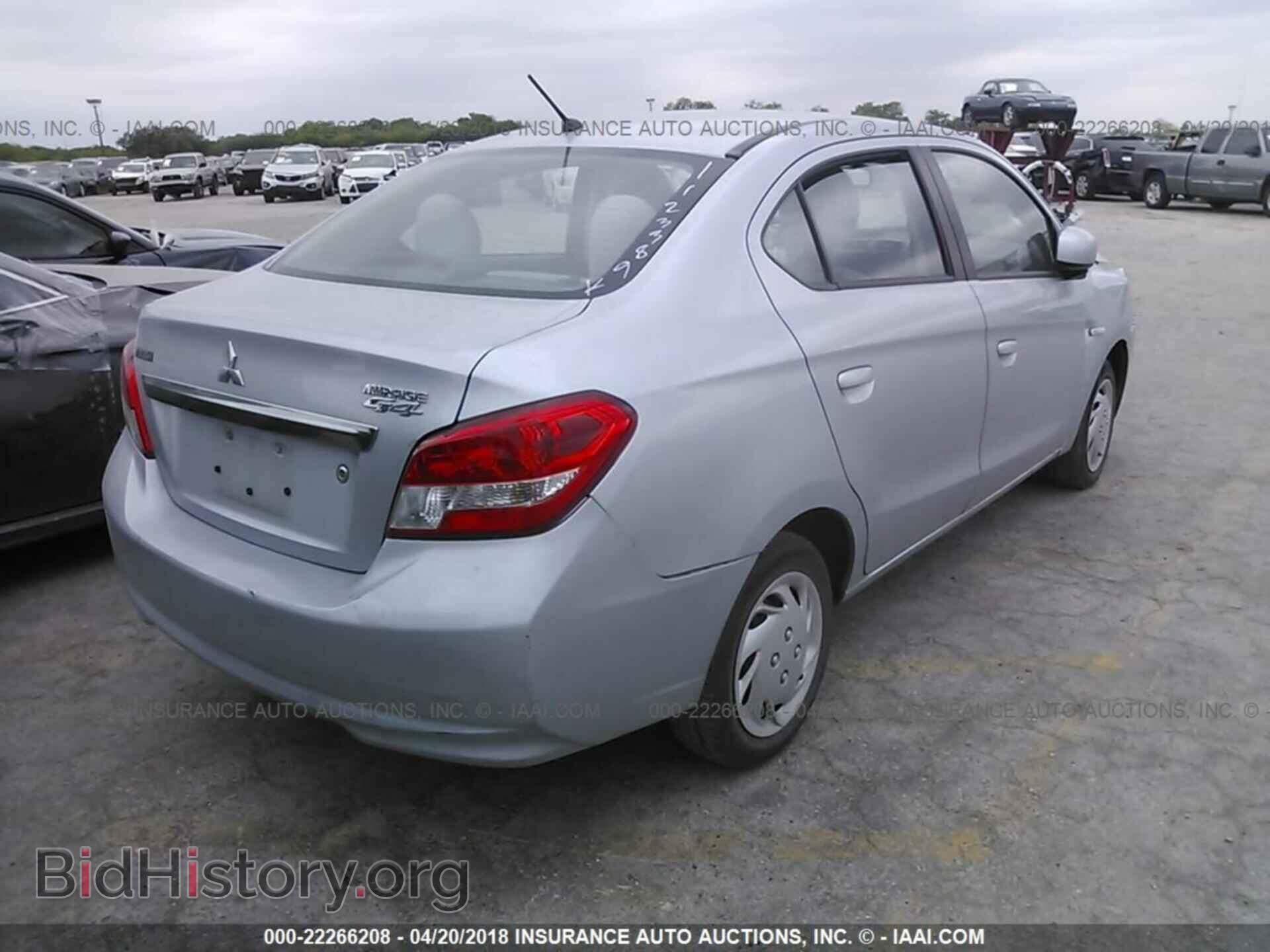 2017 Mitsubishi Mirage - VIN: ML32F3FJ0HHF15558 - Фото 4