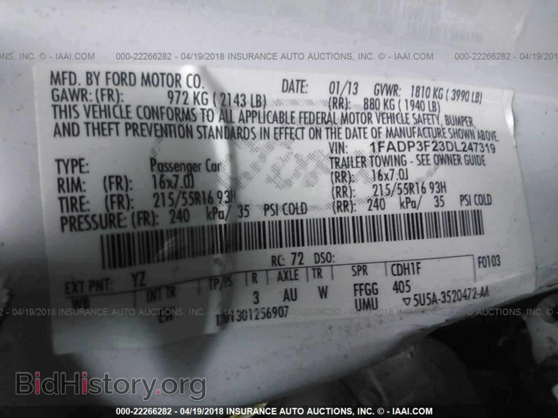 2013 Ford Focus - VIN: 1FADP3F23DL247319 - Photo 9