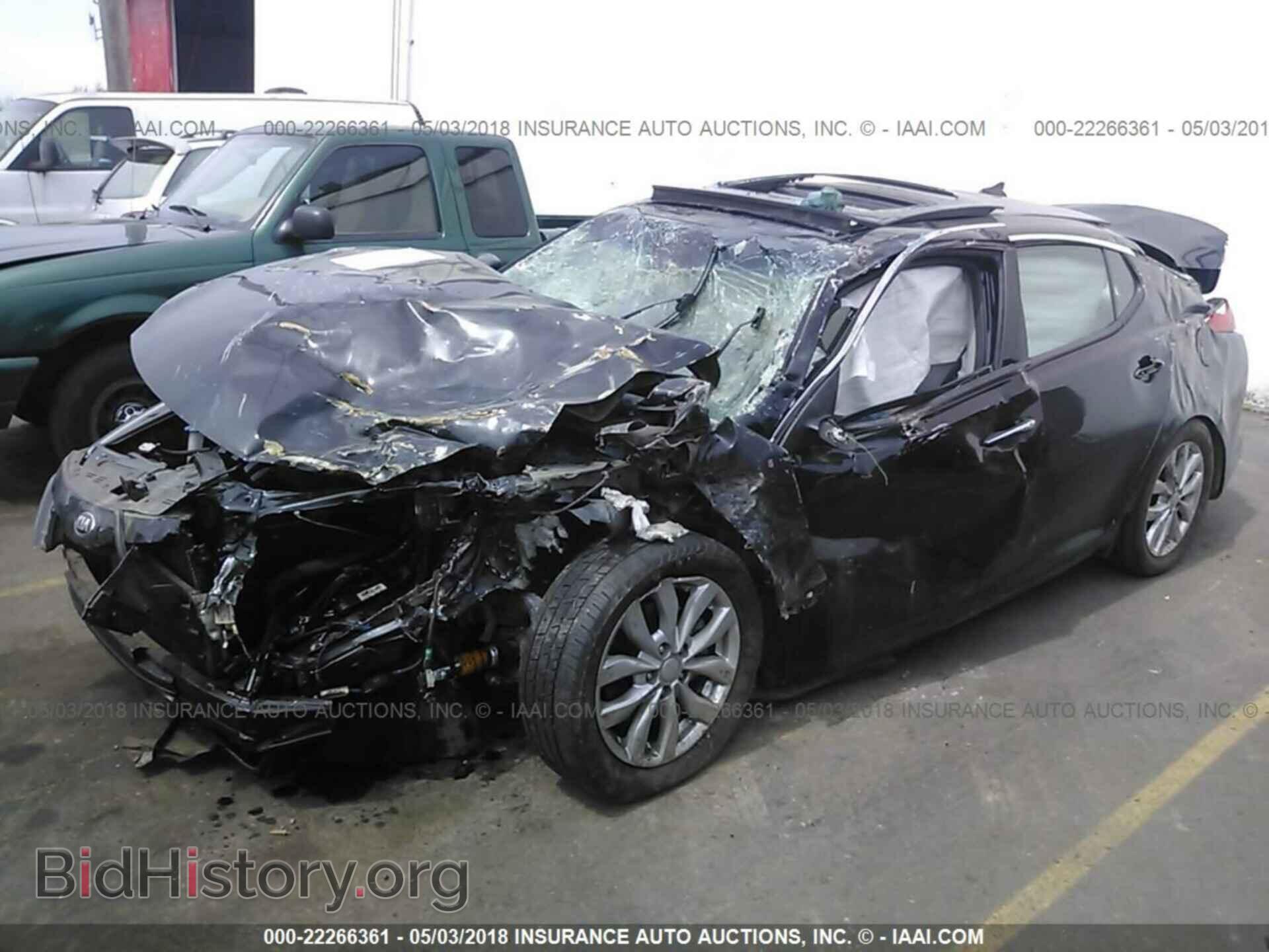 2015 KIA OPTIMA - VIN: 5XXGN4A74FG366277 - Фото 2