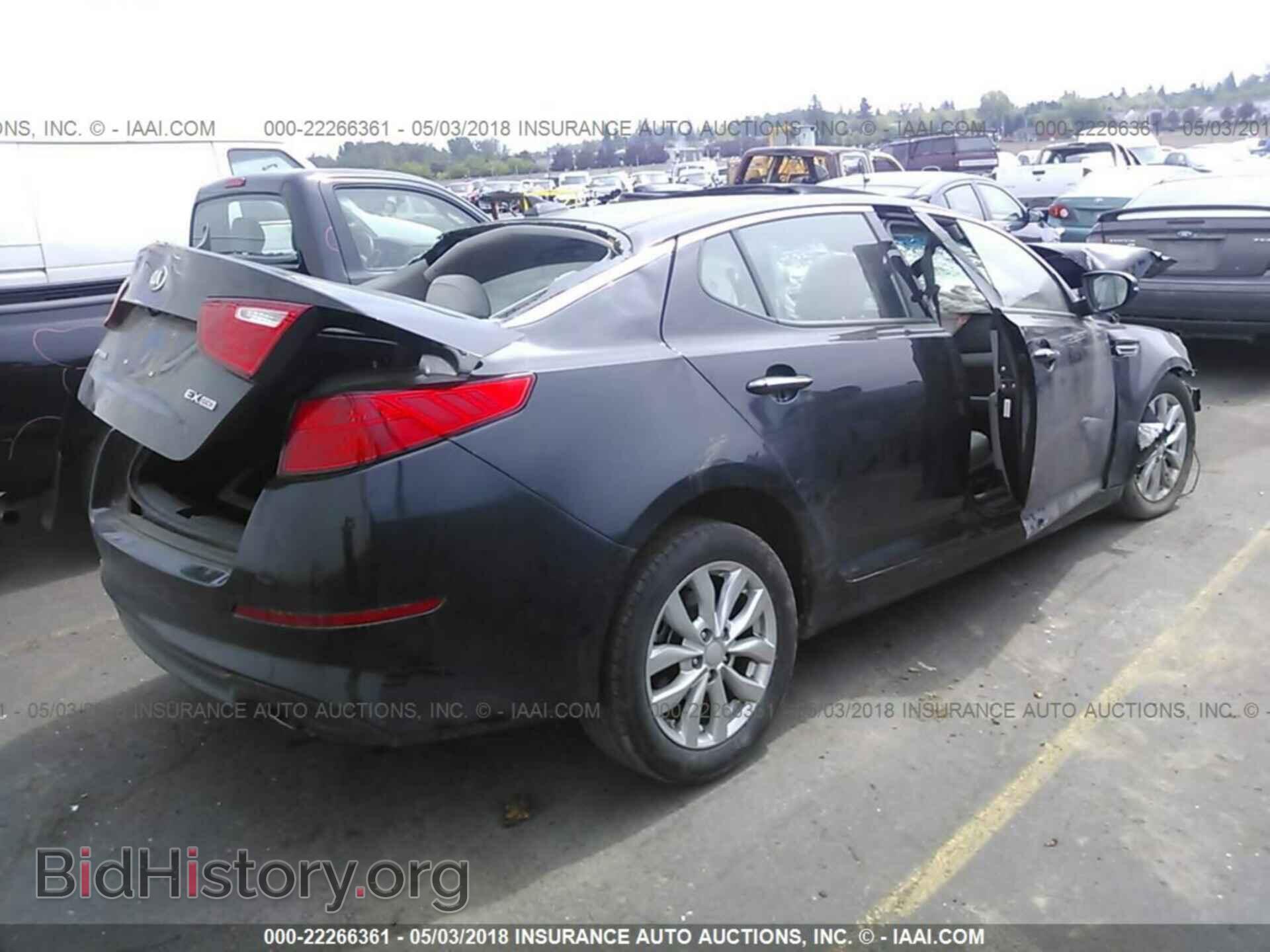 2015 KIA OPTIMA - VIN: 5XXGN4A74FG366277 - Фото 4