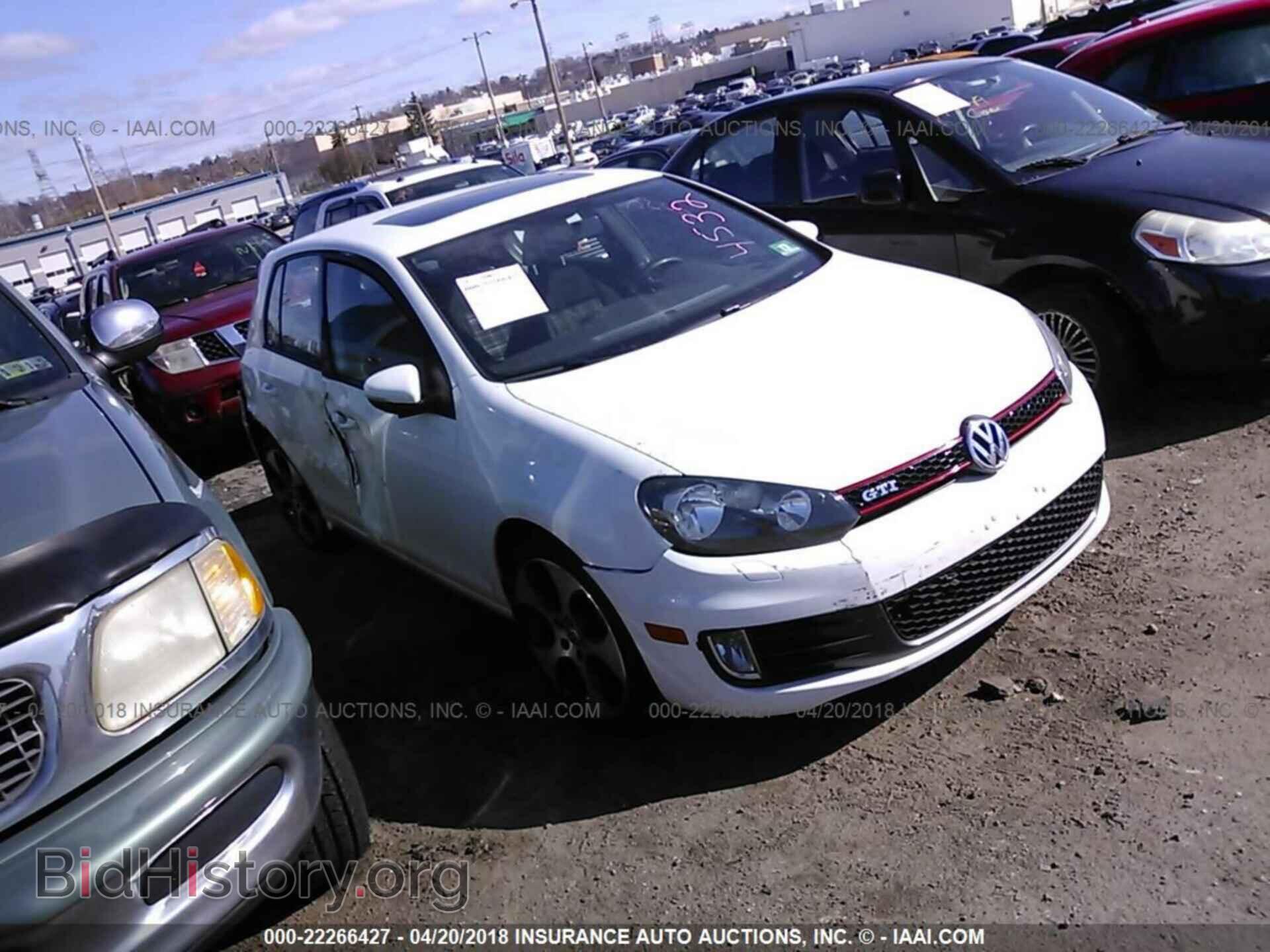 Photo WVWHD7AJ5CW249113 - Volkswagen Gti 2012