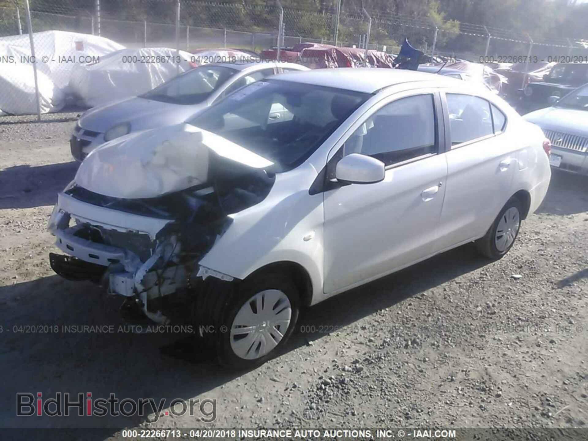 2017 Mitsubishi Mirage - VIN: ML32F3FJ3HHF19037 - Фото 2
