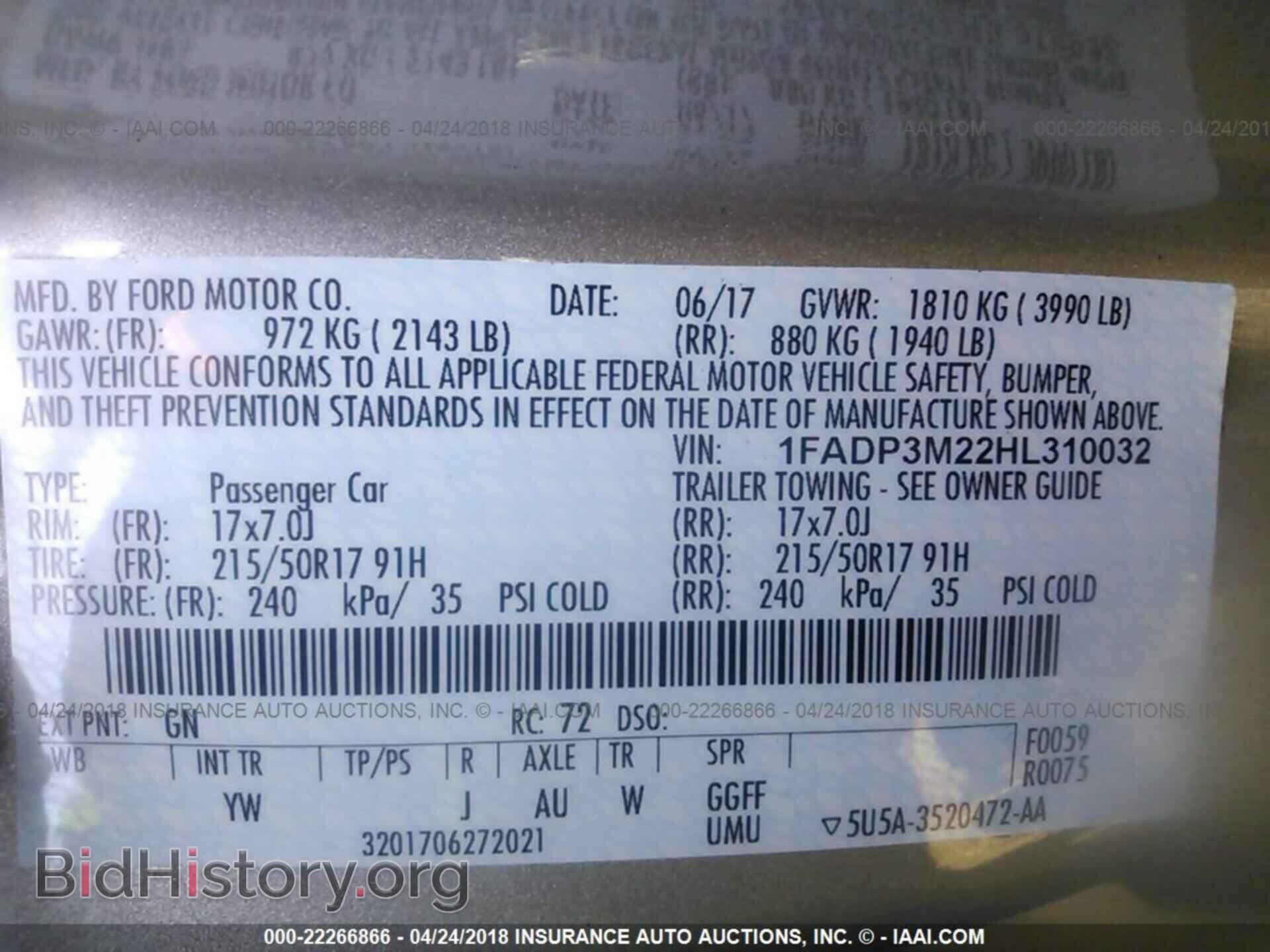 2017 Ford Focus - VIN: 1FADP3M22HL310032 - Photo 9