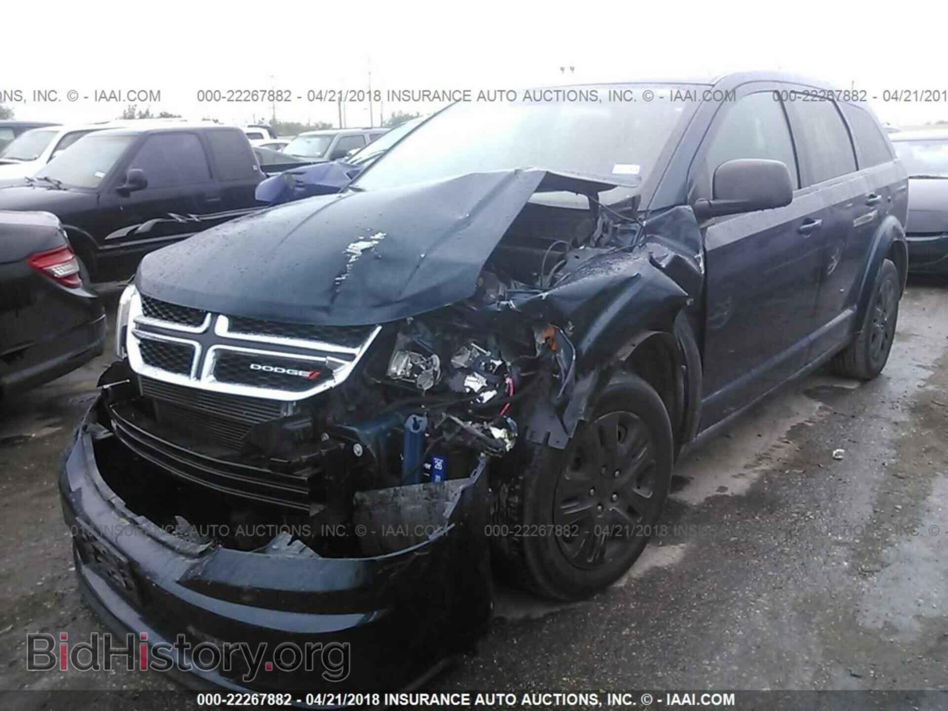 2014 Dodge Journey - VIN: 3C4PDCAB9ET103416 - Фото 2