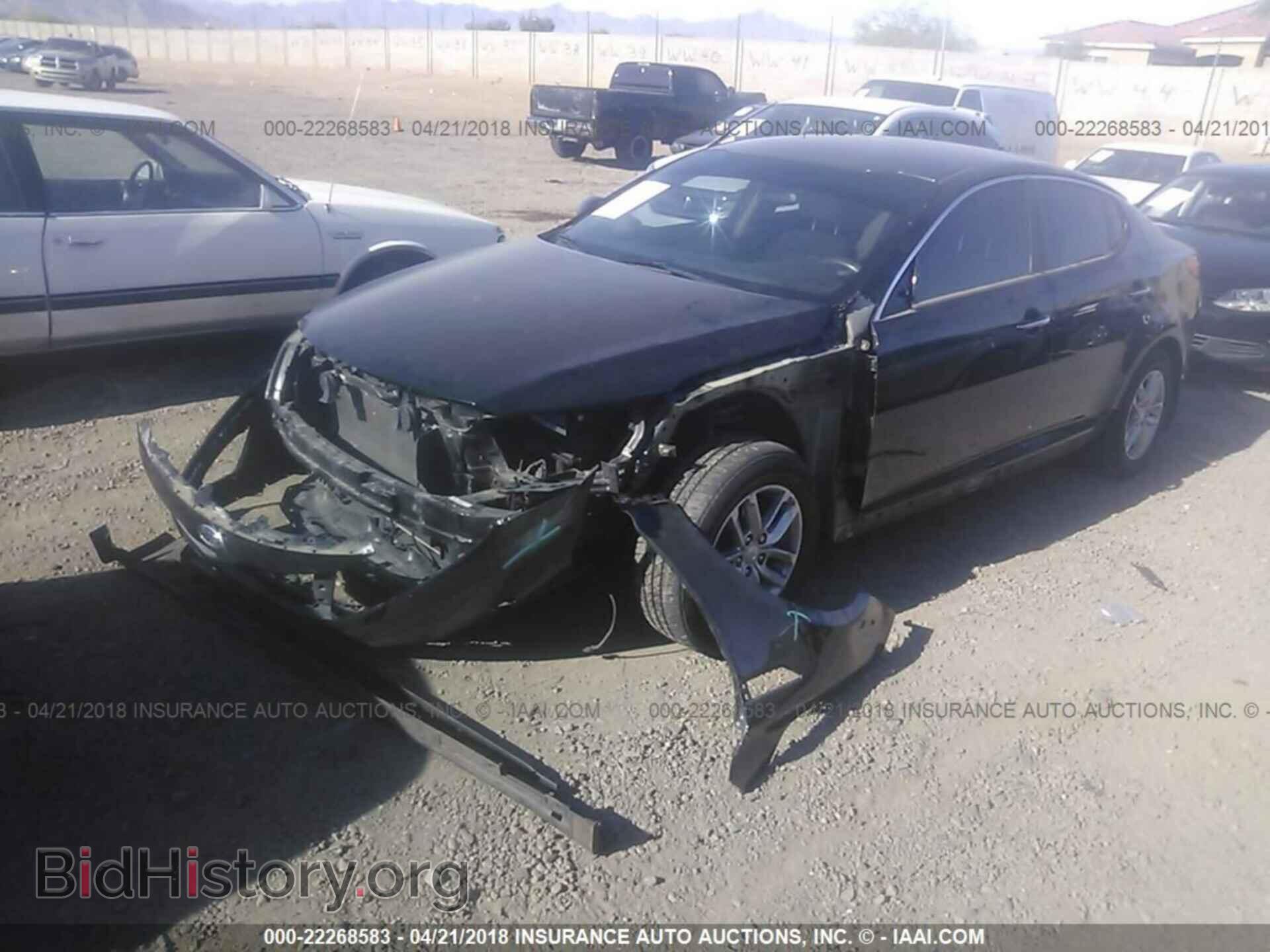 2013 Kia Optima - VIN: KNAGM4A79D5304150 - Фото 2