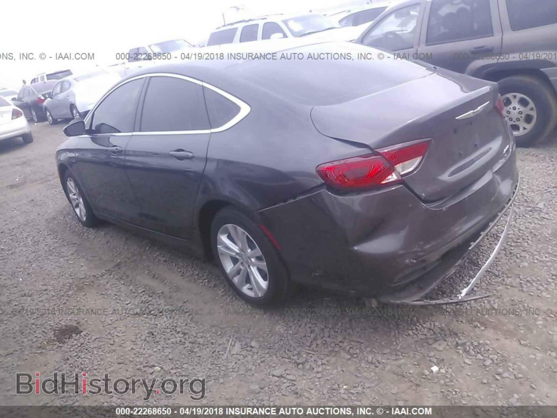 2016 Chrysler 200 - VIN: 1C3CCCAB6GN137550 - Фото 3