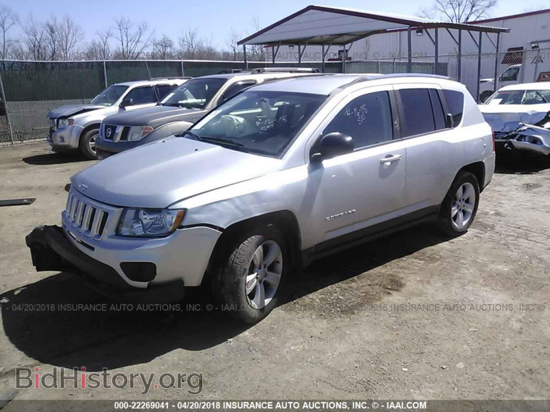 2011 JEEP COMPASS - VIN: 1J4NF1FB0BD280852 - Фото 2