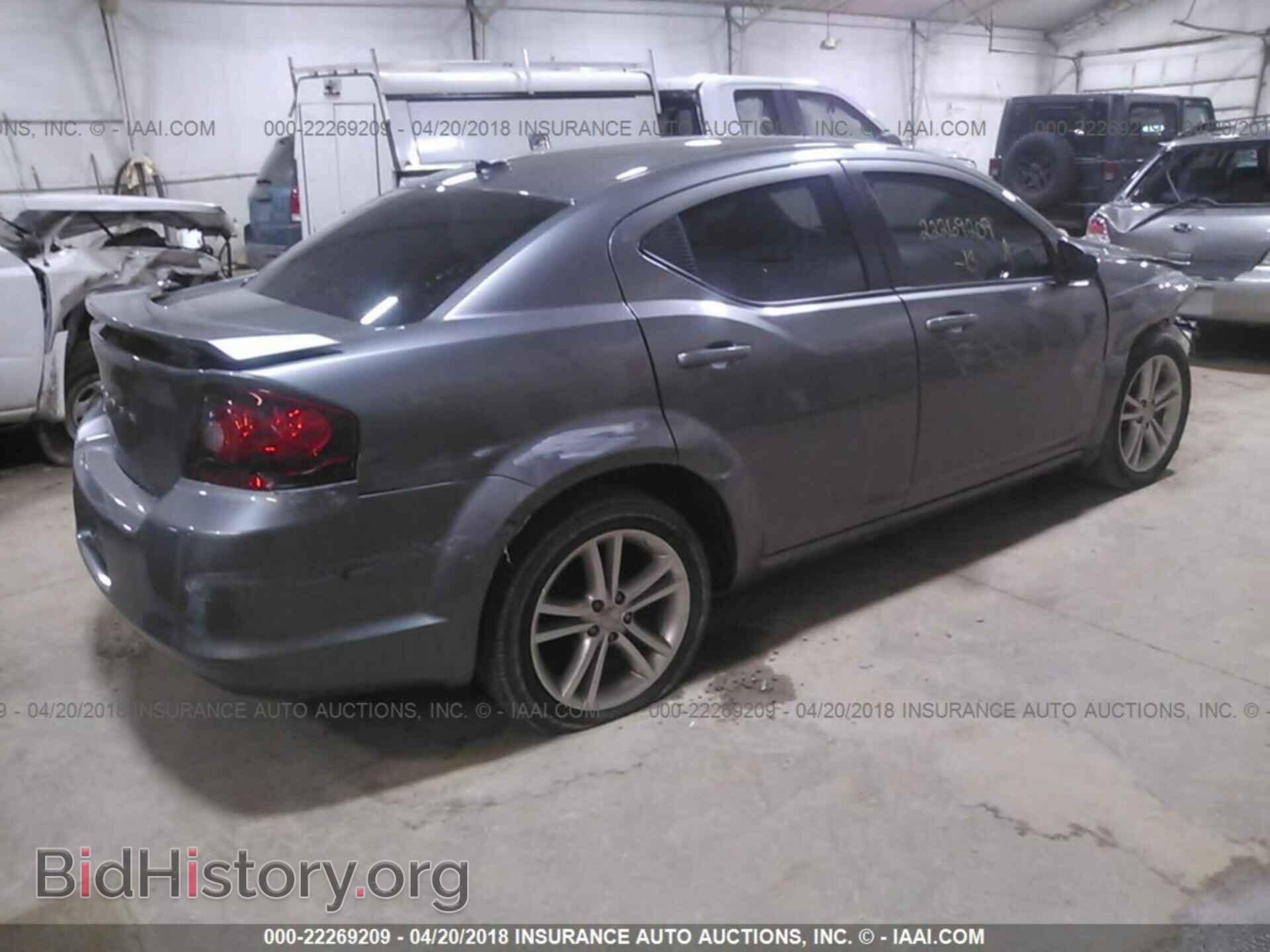 2013 Dodge Avenger - VIN: 1C3CDZAG2DN747968 - Фото 4