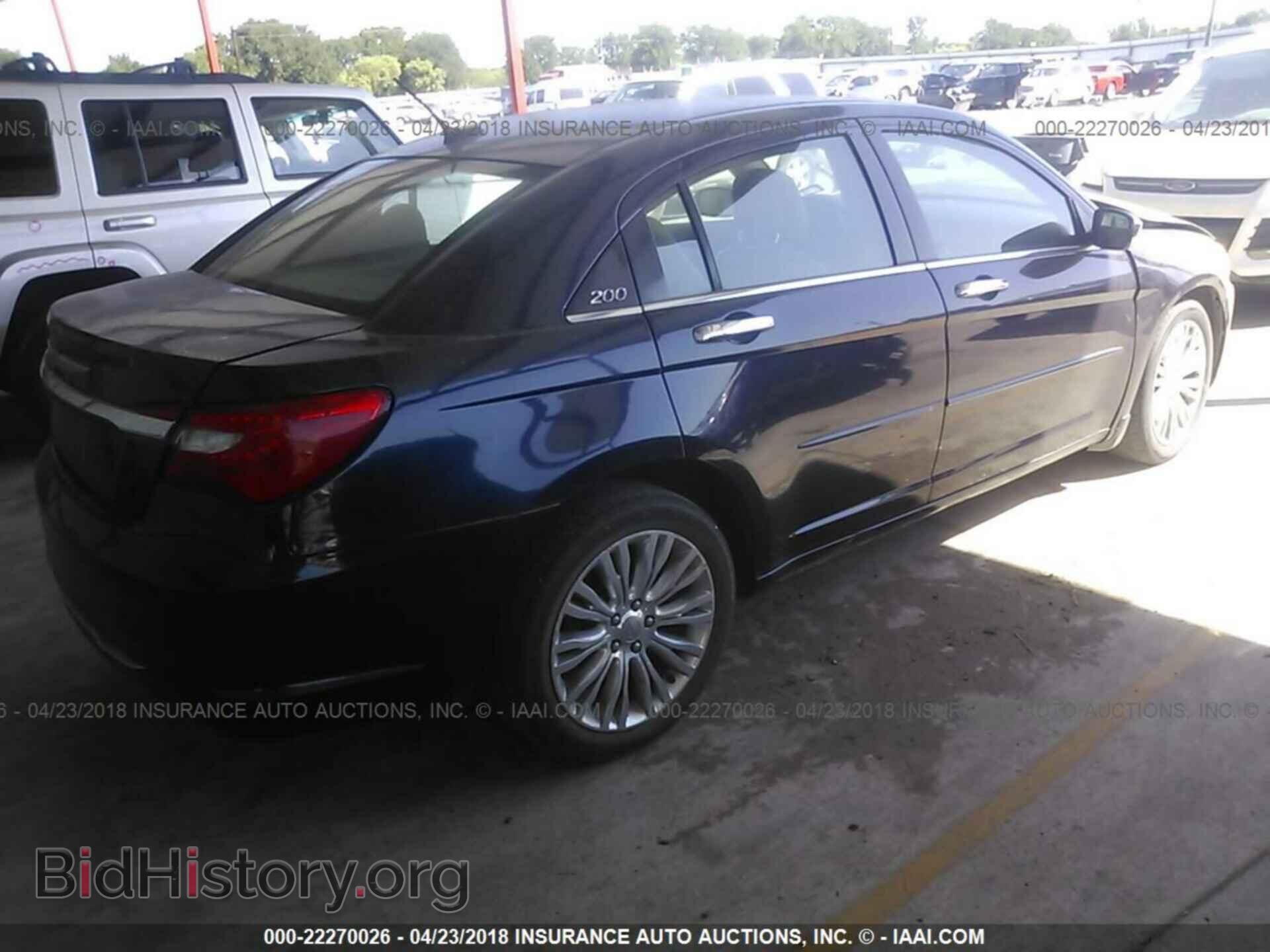 2012 Chrysler 200 - VIN: 1C3CCBCB0CN240125 - Фото 4