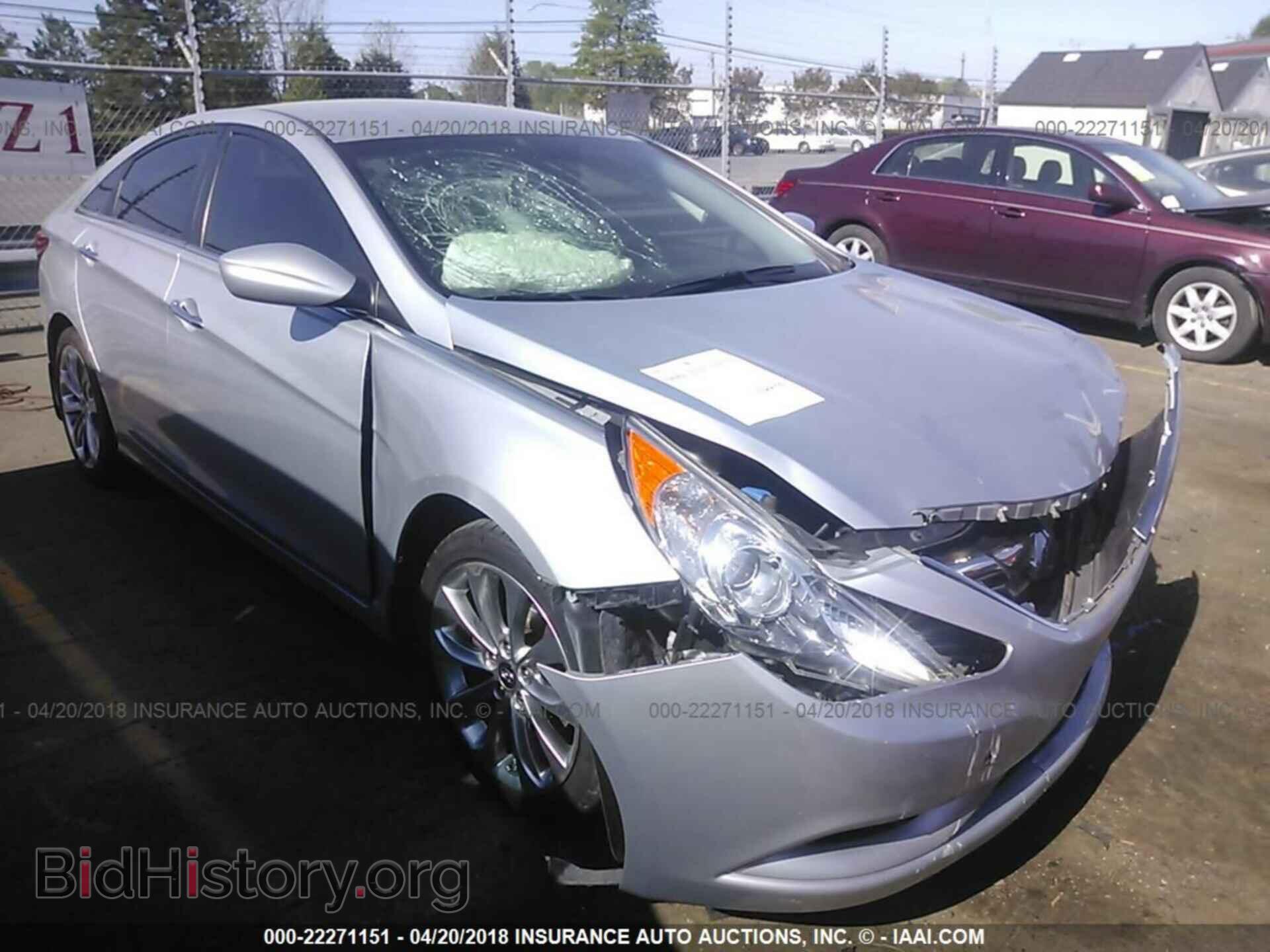 Фотография 5NPEC4AC9CH336525 - Hyundai Sonata 2012