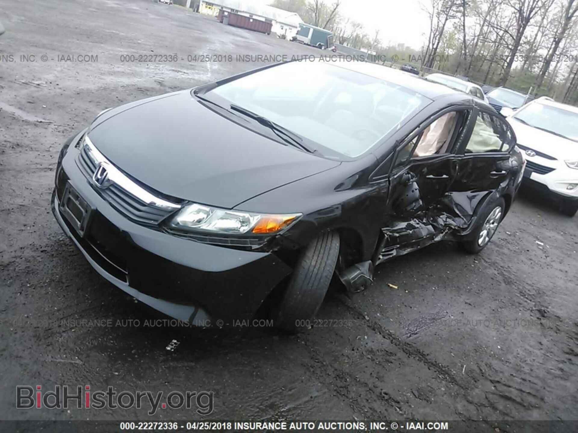 2012 Honda CIVIC (VIN 19XFB2F5XCE378518) — фото 2 из 10