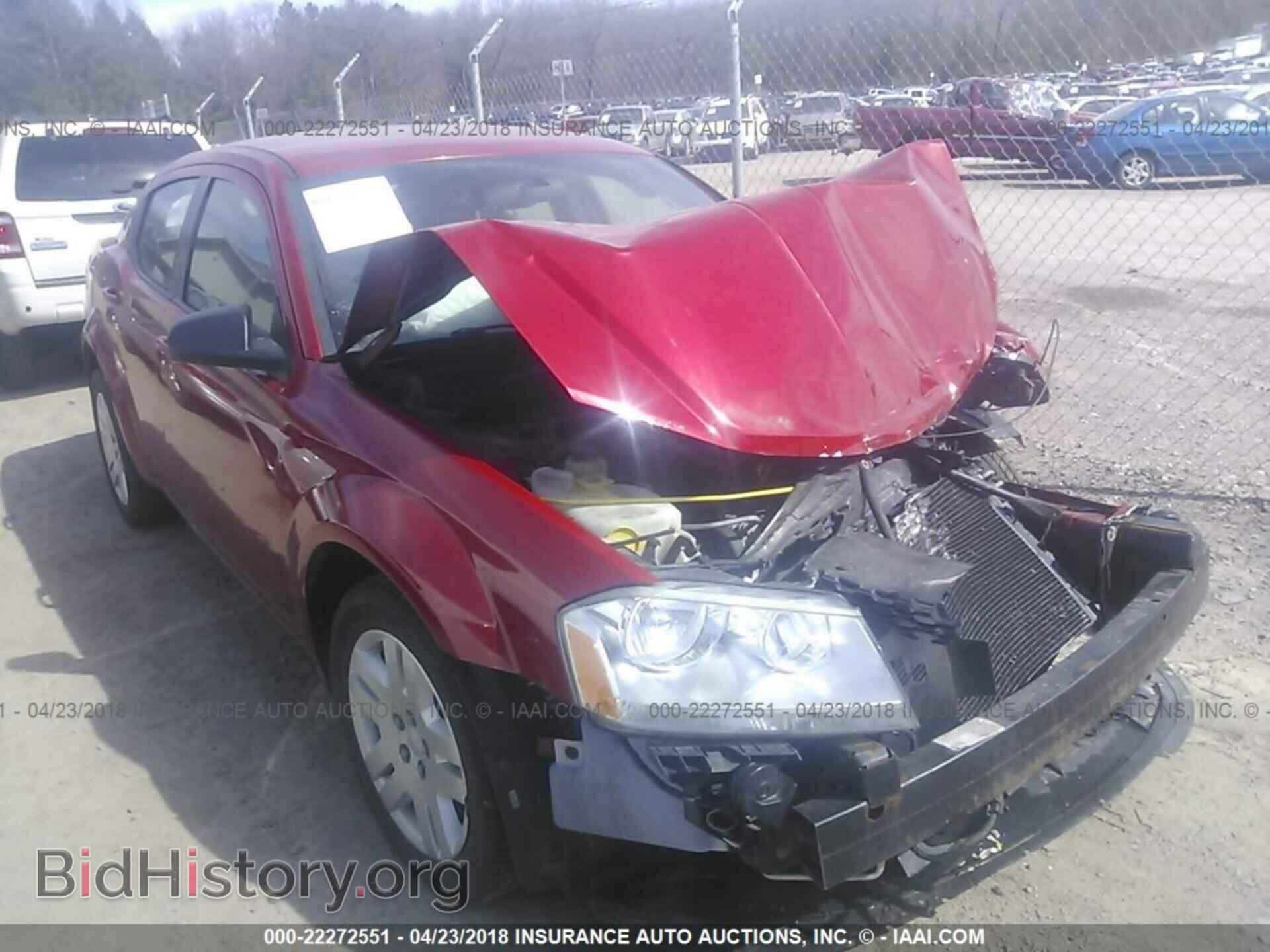 Photo 1C3CDZAB9CN111647 - Dodge Avenger 2012