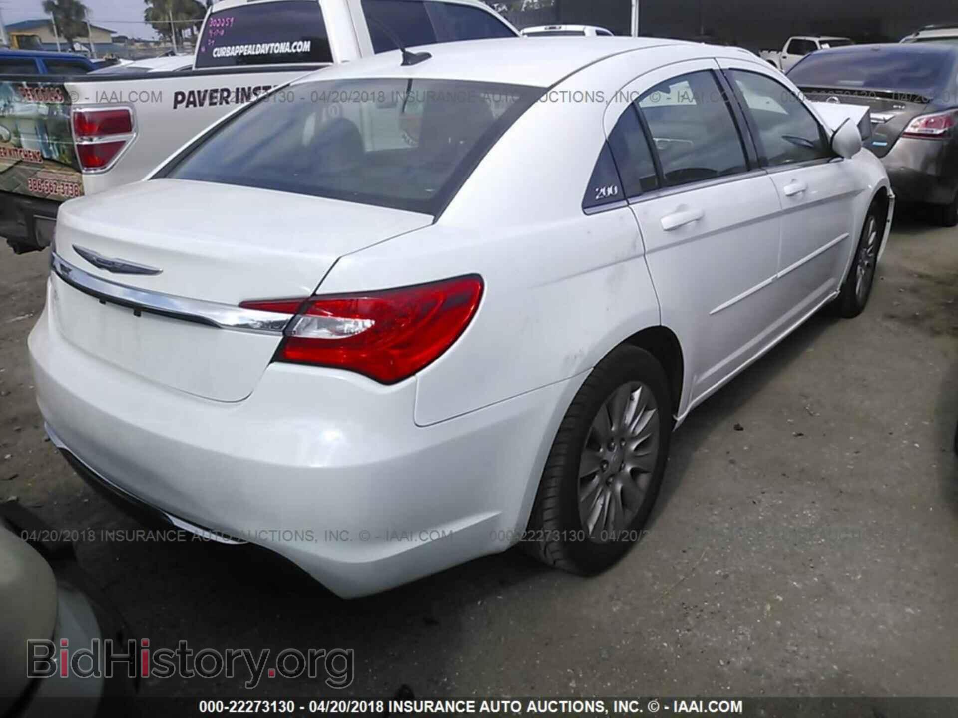 2012 Chrysler 200 - VIN: 1C3CCBAB0CN273354 - Photo 4