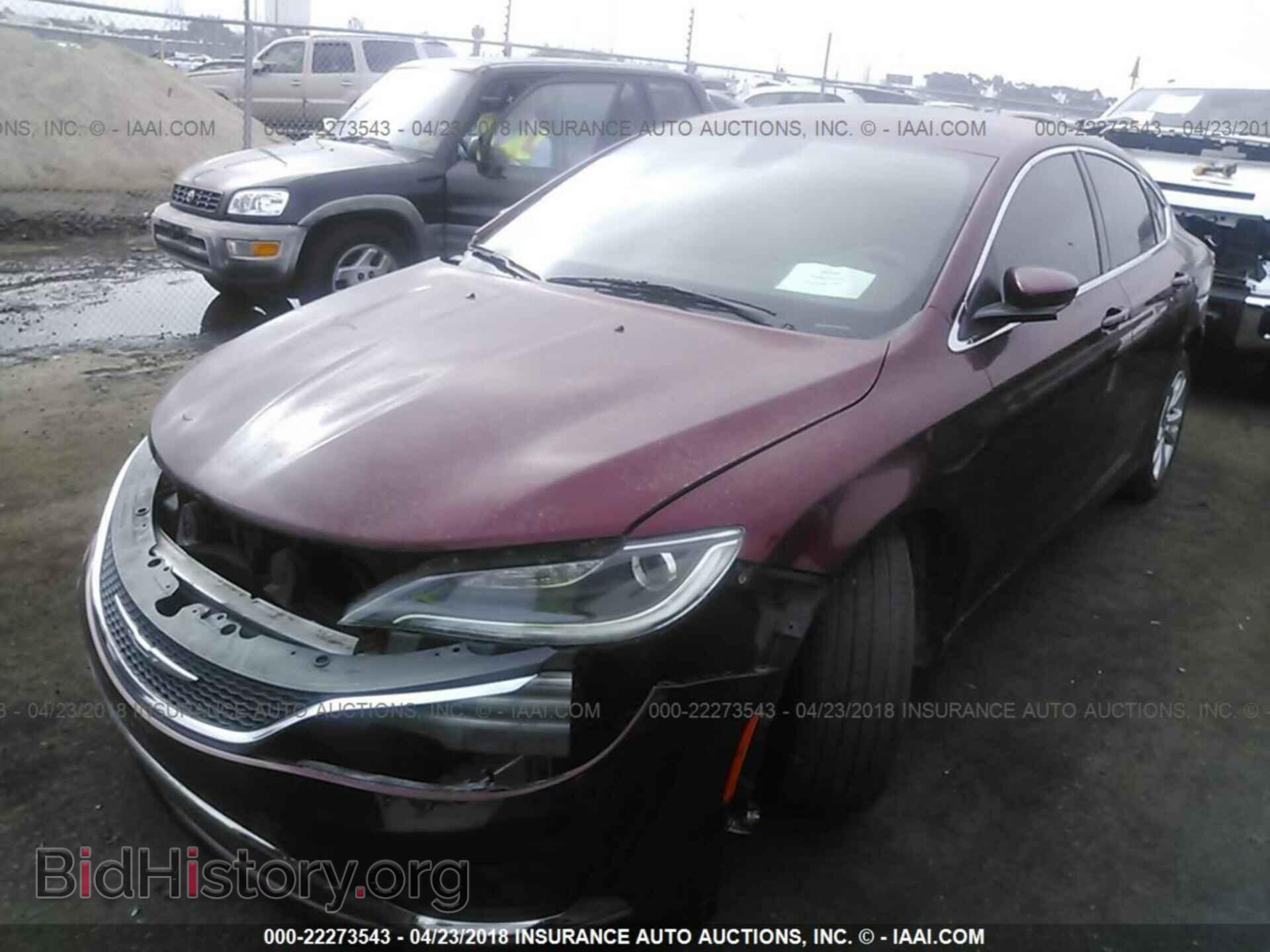 2015 Chrysler 200 - VIN: 1C3CCCAB8FN740949 - Фото 2