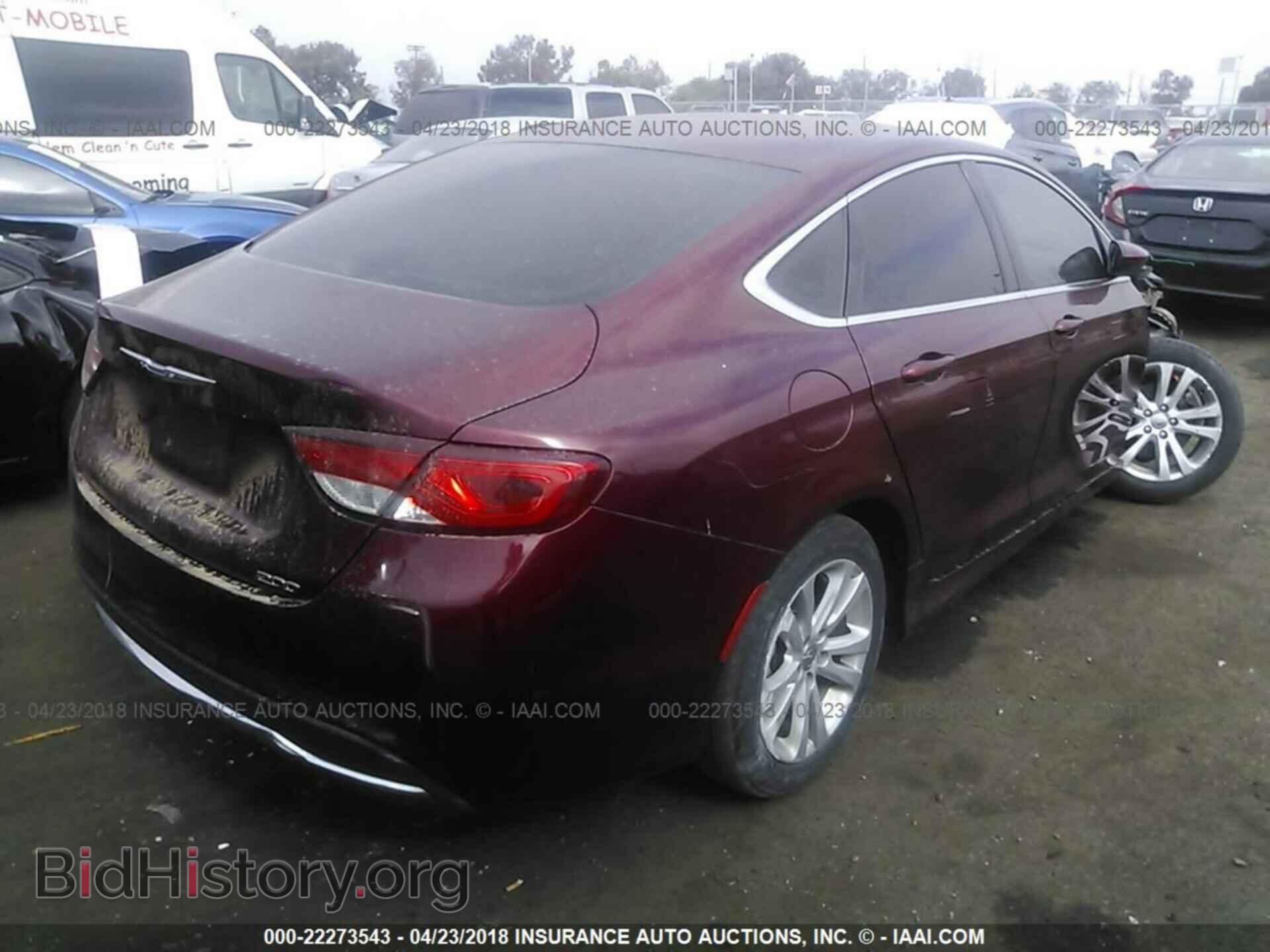 2015 Chrysler 200 - VIN: 1C3CCCAB8FN740949 - Фото 4