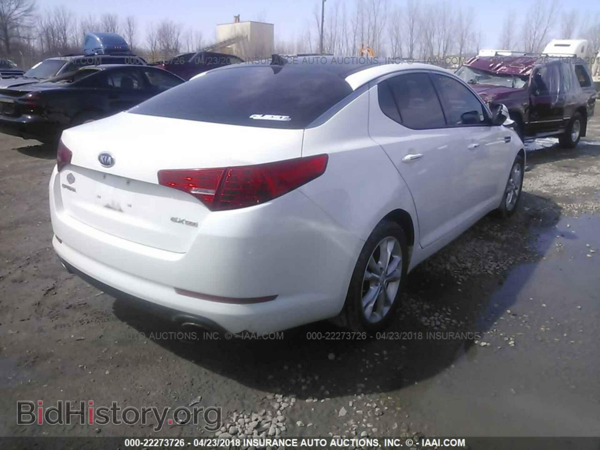 2012 Kia Optima - VIN: 5XXGN4A75CG021030 - Фото 4