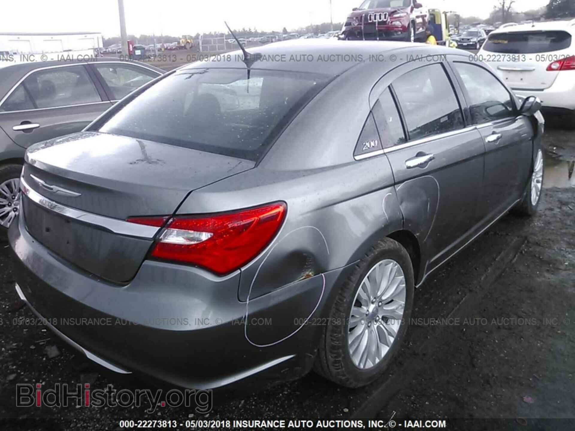 2013 Chrysler 200 - VIN: 1C3CCBCG5DN578522 - Фото 4