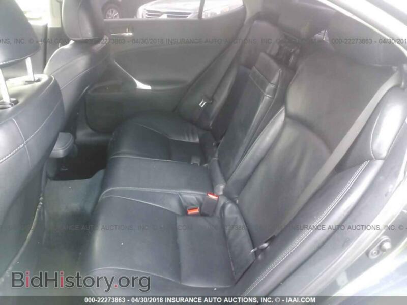 2011 Lexus IS (VIN JTHCF5C2XB5046798) — фото 8 из 10