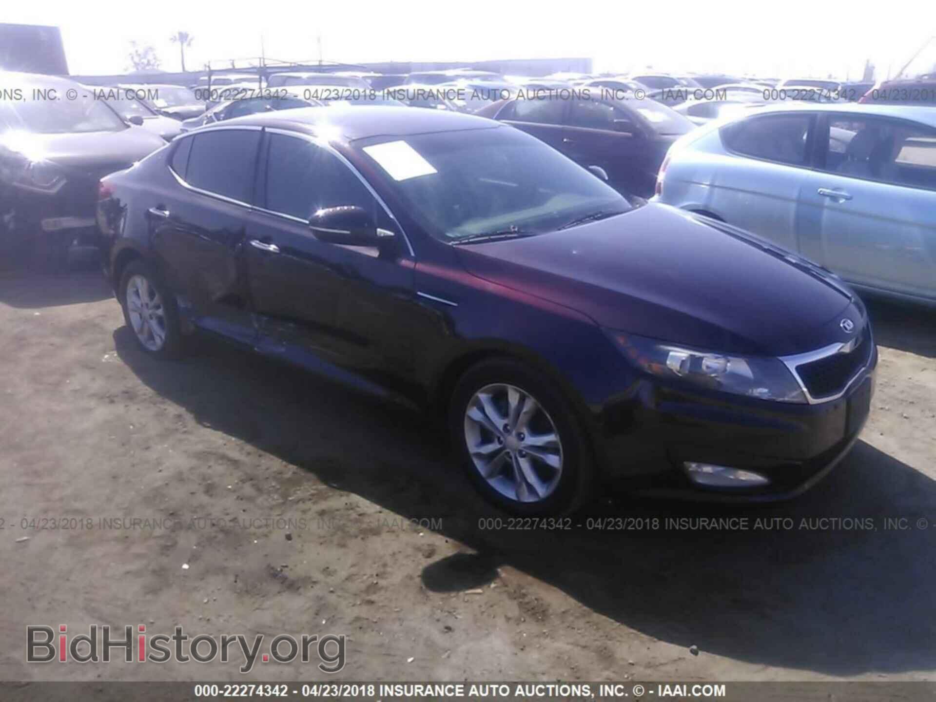 Фотография 5XXGM4A76DG212721 - Kia Optima 2013