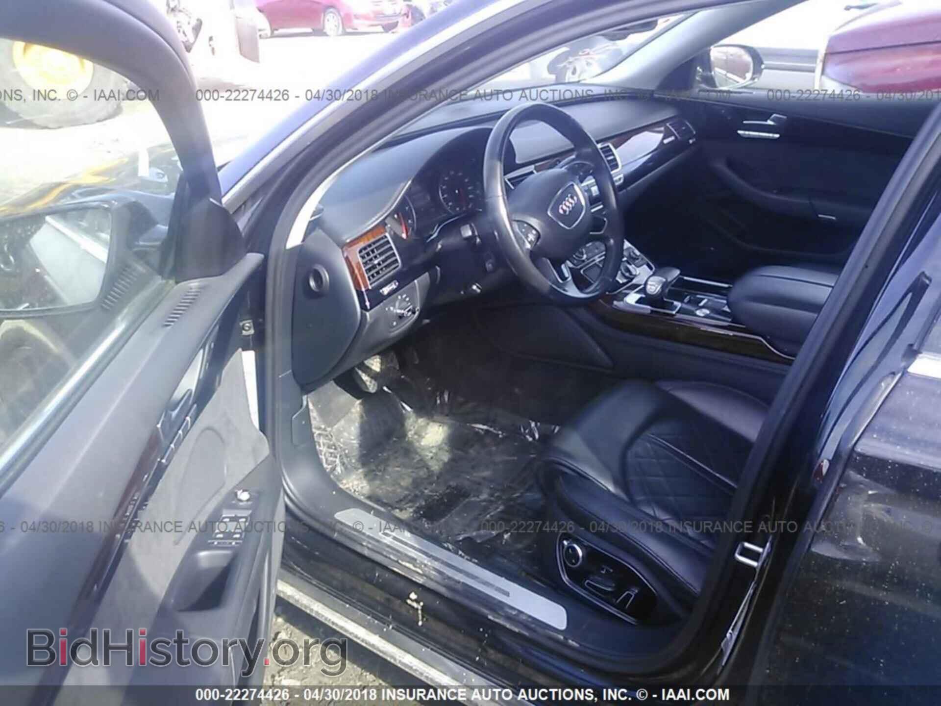2013 Audi A8 - VIN: WAURGAFD4DN001838 - Фото 5