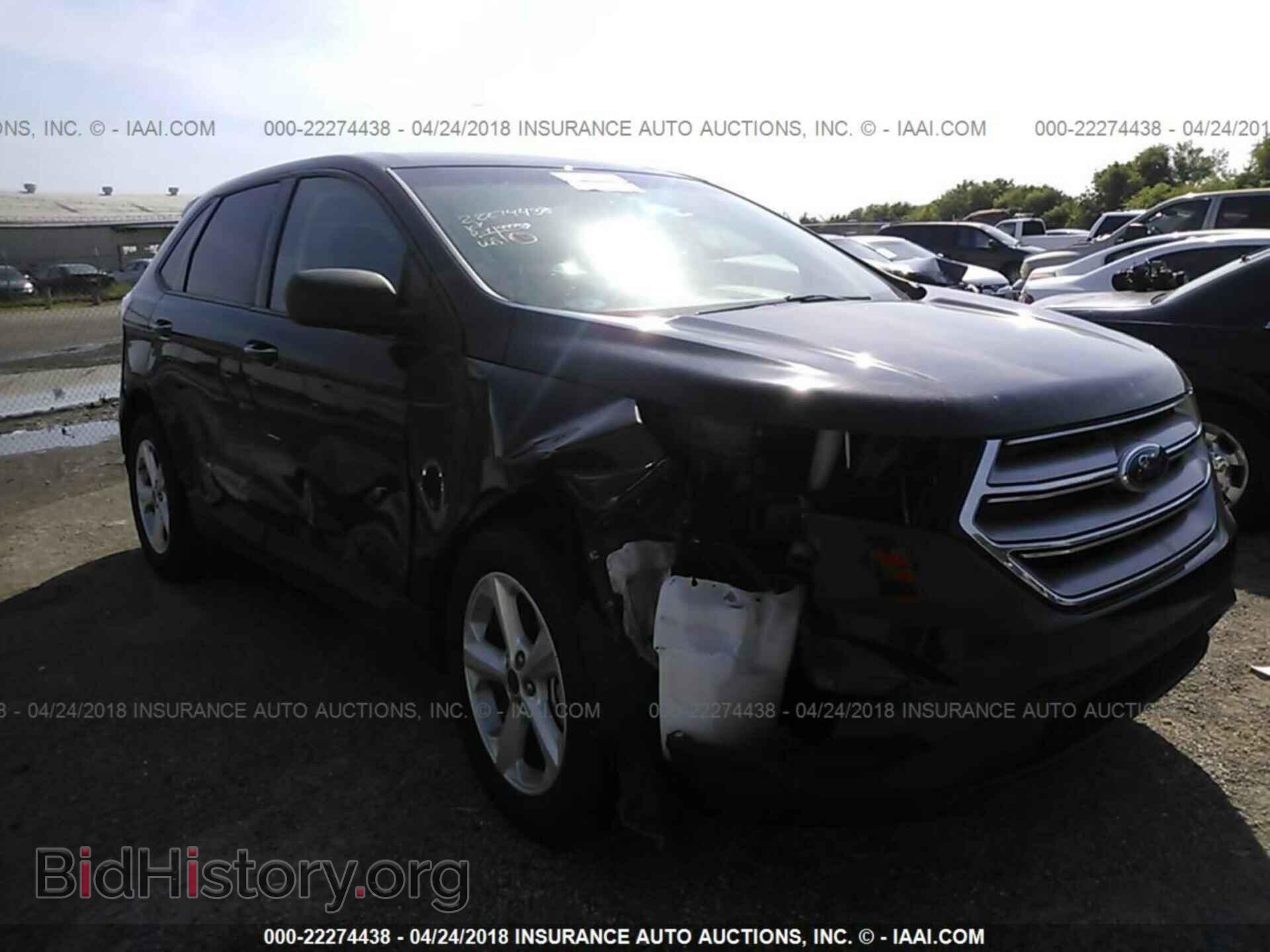 Фотография 2FMTK3G84FBB38583 - Ford Edge 2015