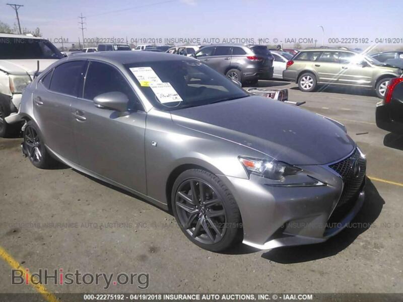 2015 Lexus IS (VIN JTHBE1D24F5019642) — фото 1 из 10, IAAI, повреждение: задняя часть
