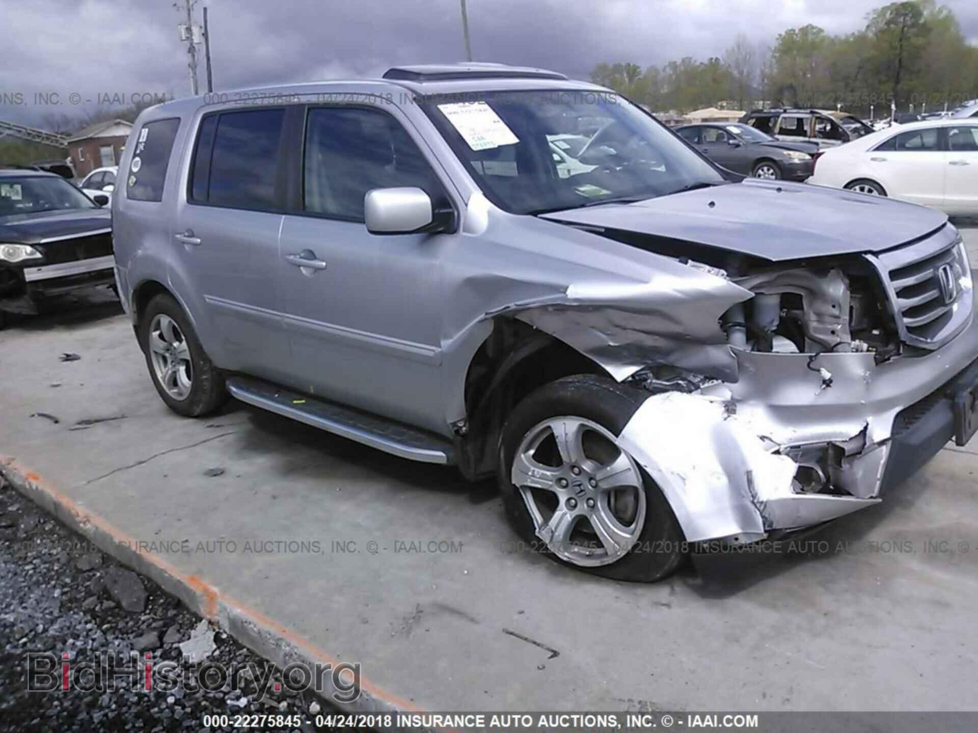 Фотография 5FNYF4H58DB081541 - Honda Pilot 2013