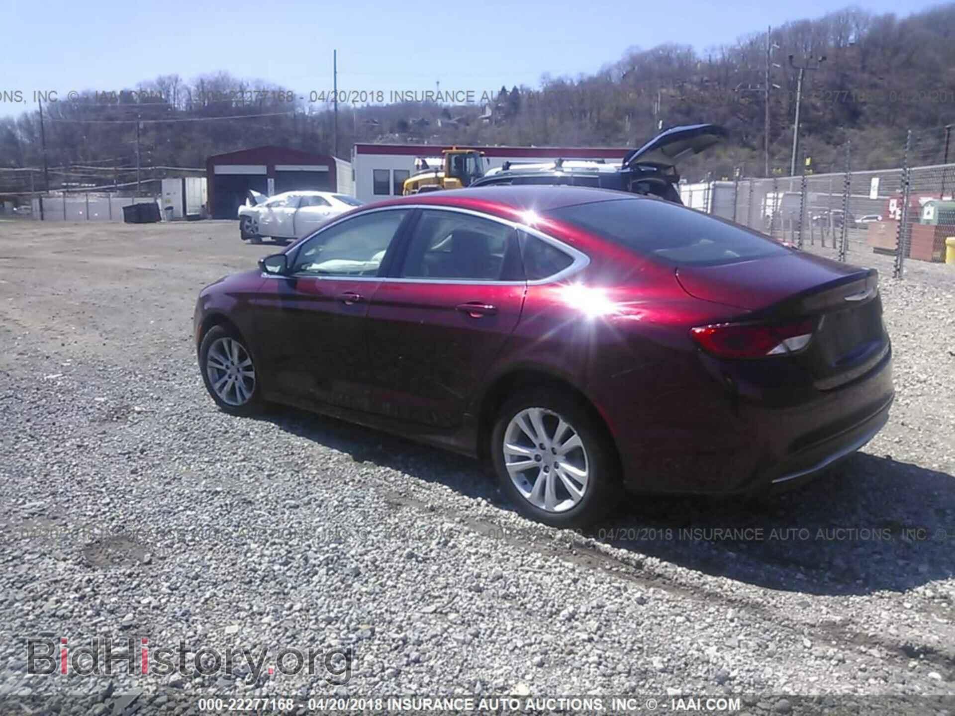 2015 Chrysler 200 - VIN: 1C3CCCAB4FN552008 - Photo 3