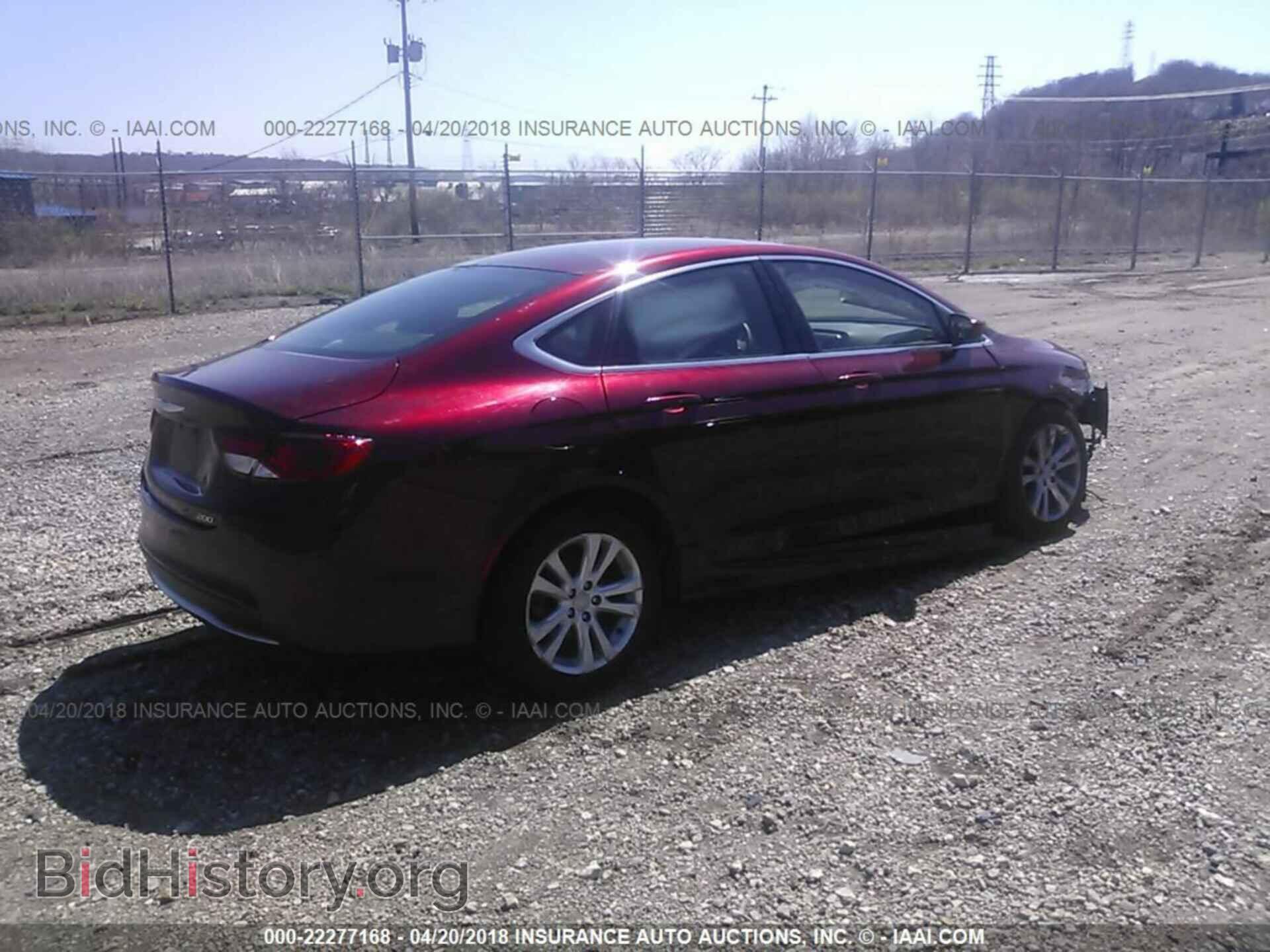 2015 Chrysler 200 - VIN: 1C3CCCAB4FN552008 - Photo 4