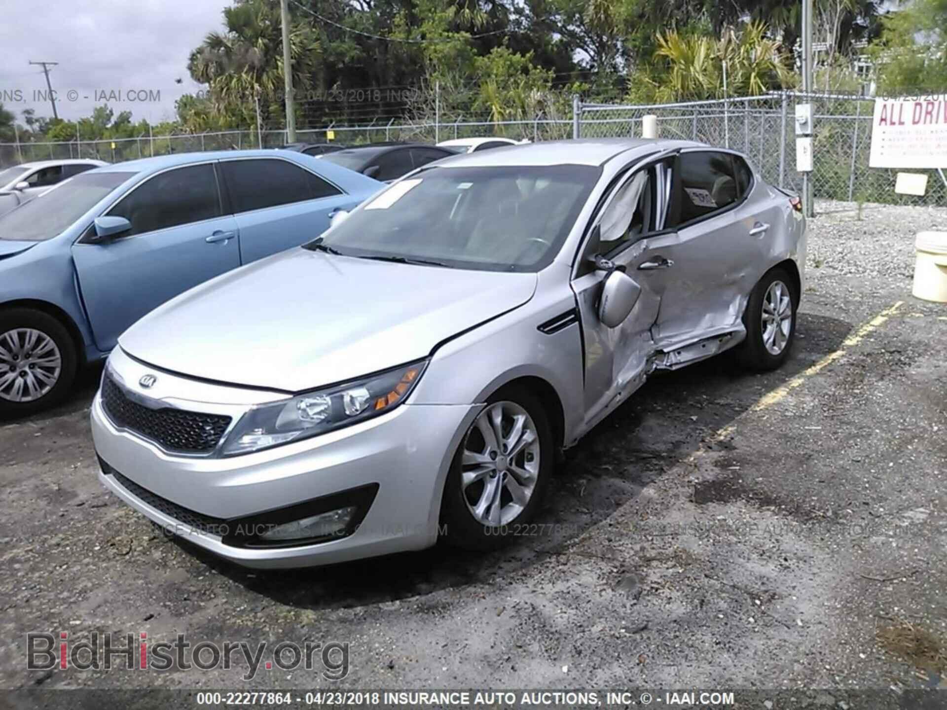 2013 Kia Optima - VIN: 5XXGN4A75DG157644 - Photo 2
