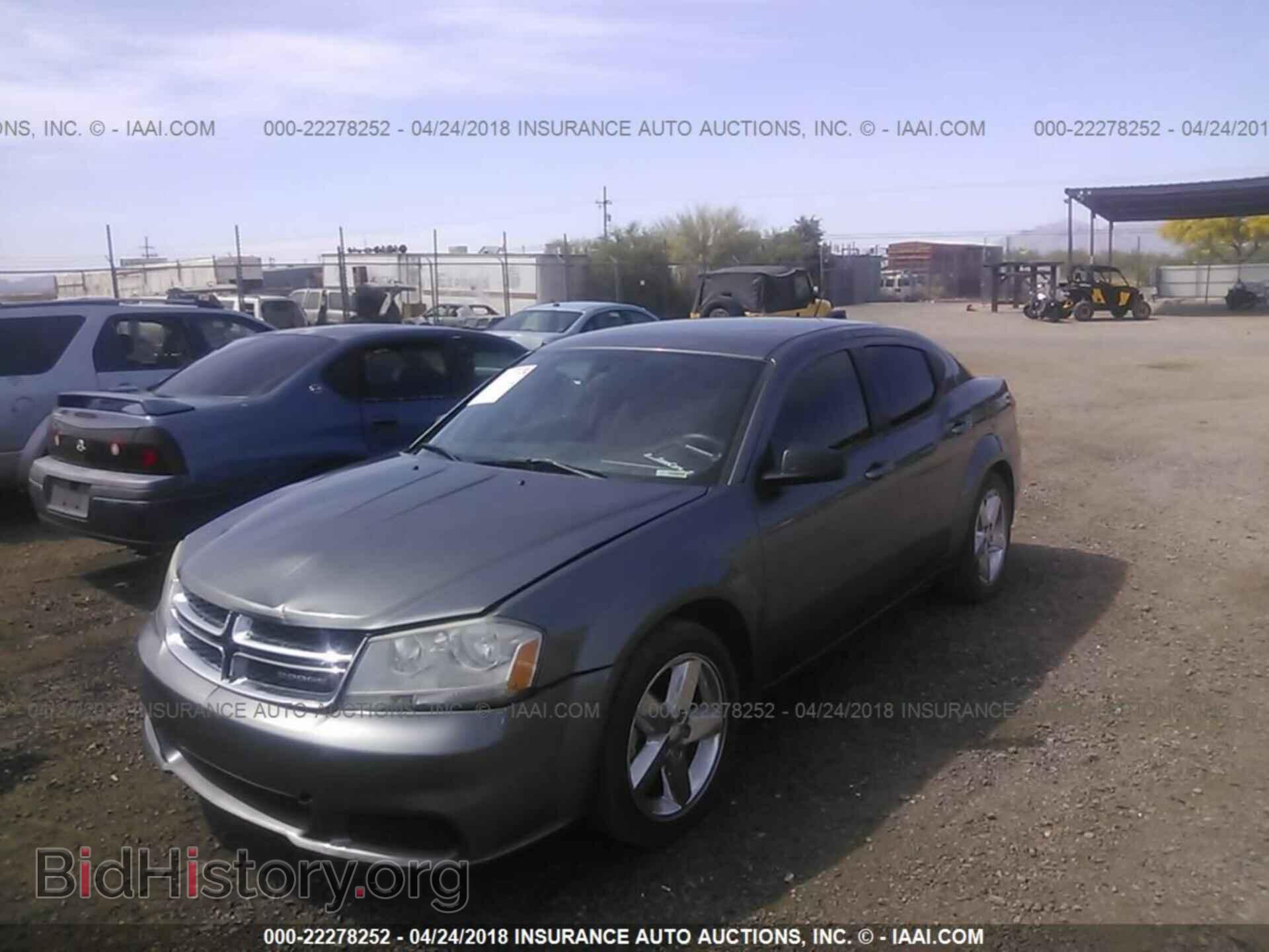 2012 Dodge Avenger - VIN: 1C3CDZAB6CN264826 - Фото 2