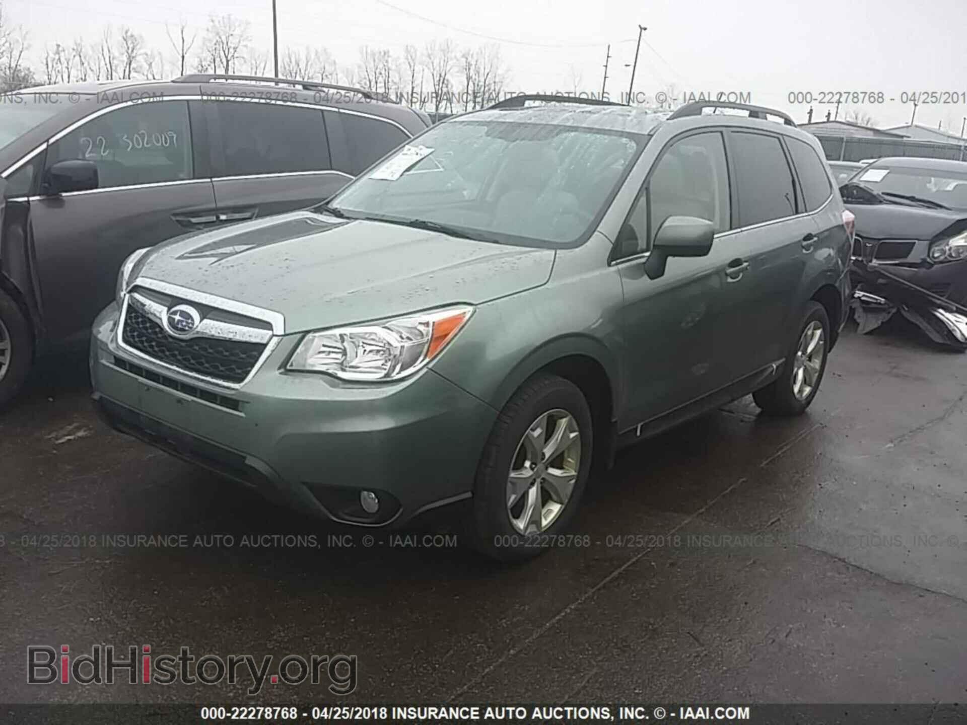 2014 Subaru Forester - VIN: JF2SJAHCXEH434513 - Фото 2