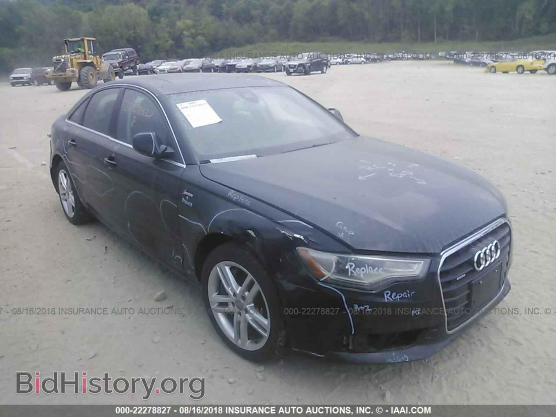 Фотография WAUBGAFC1CN029412 - Audi A6 2012