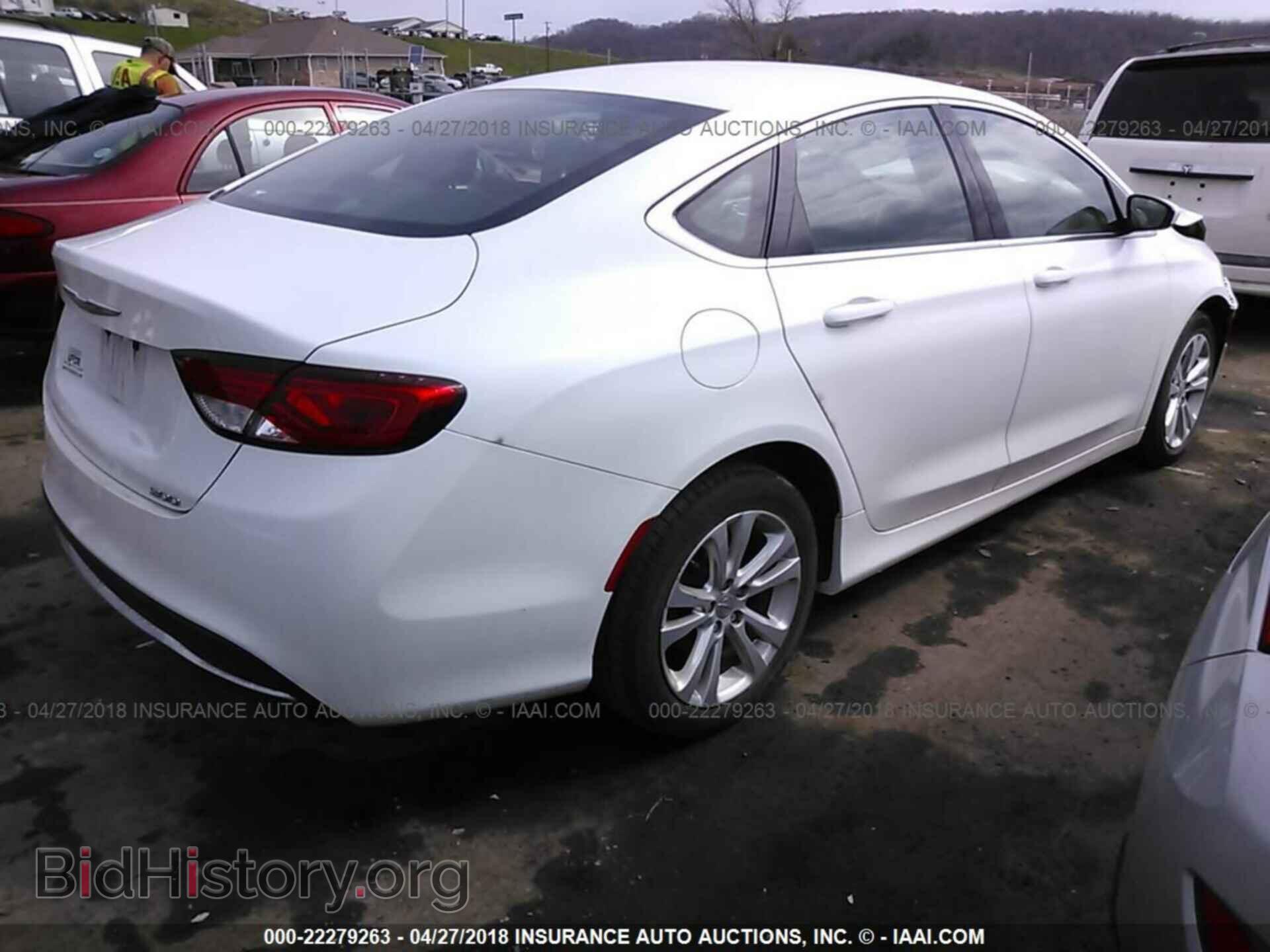 2015 Chrysler 200 - VIN: 1C3CCCAB1FN582986 - Фото 4