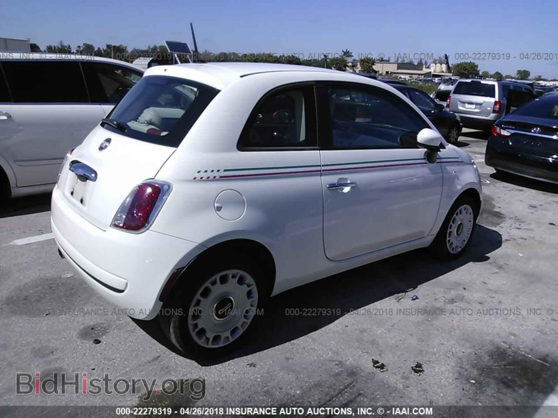 2012 Fiat 500 - VIN: 3C3CFFAR9CT148963 - Фото 4