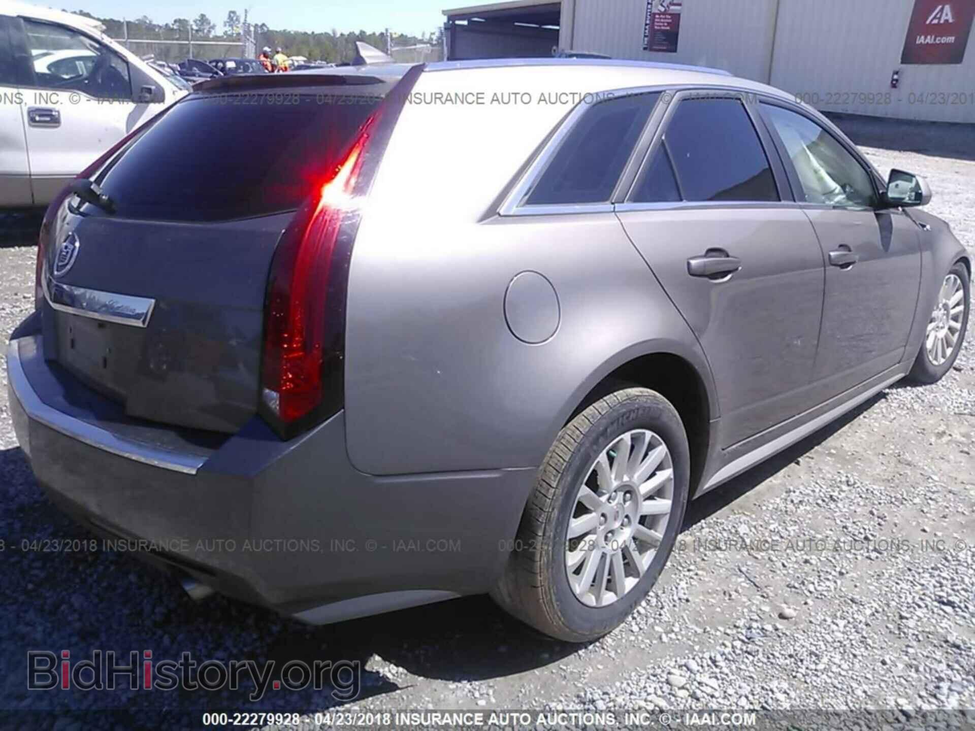 2012 Cadillac Cts - VIN: 1G6DE8E5XC0141297 - Фото 4