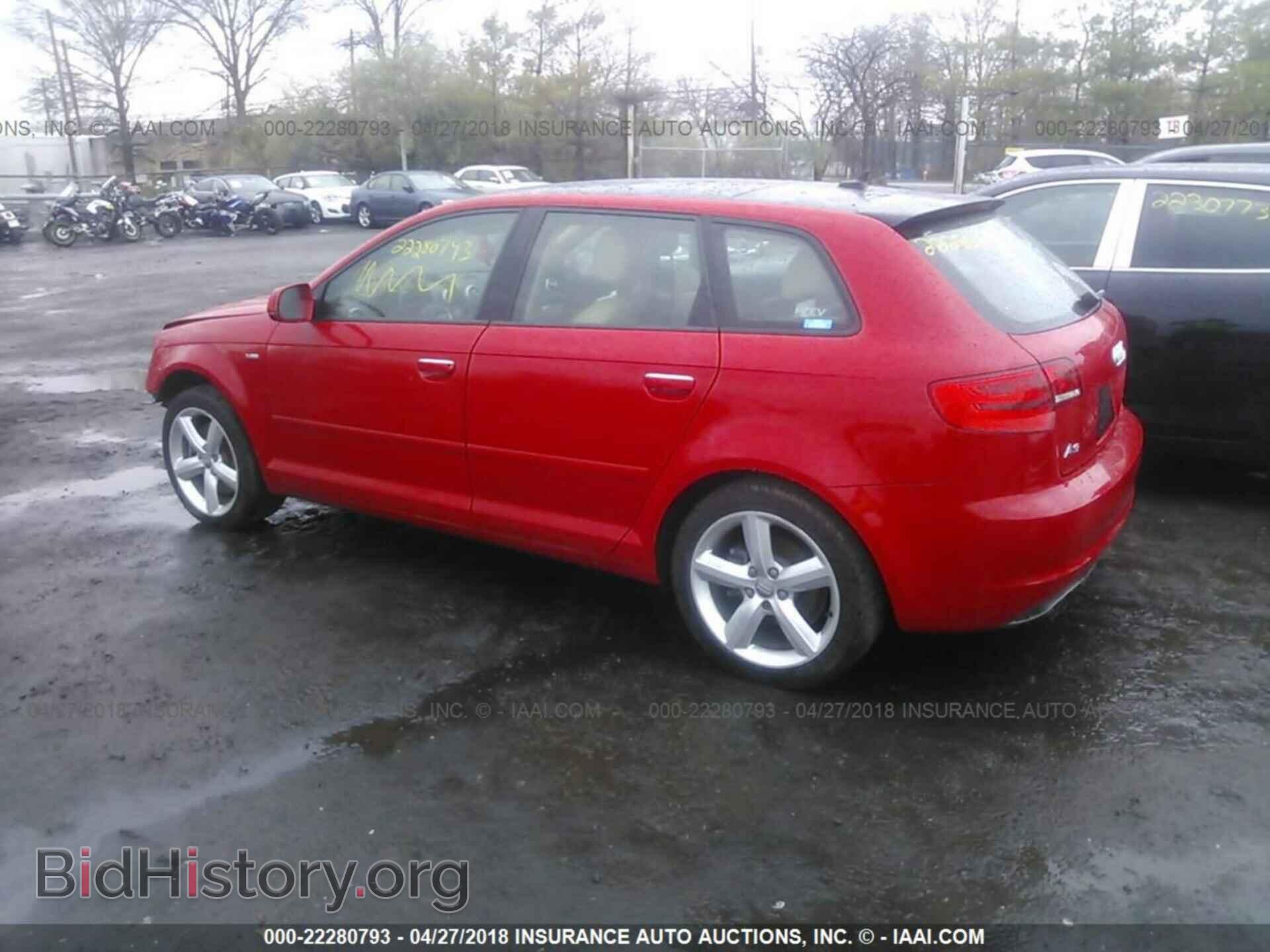 2012 AUDI A3 - VIN: WAUKEAFM6CA122643 - Фото 3