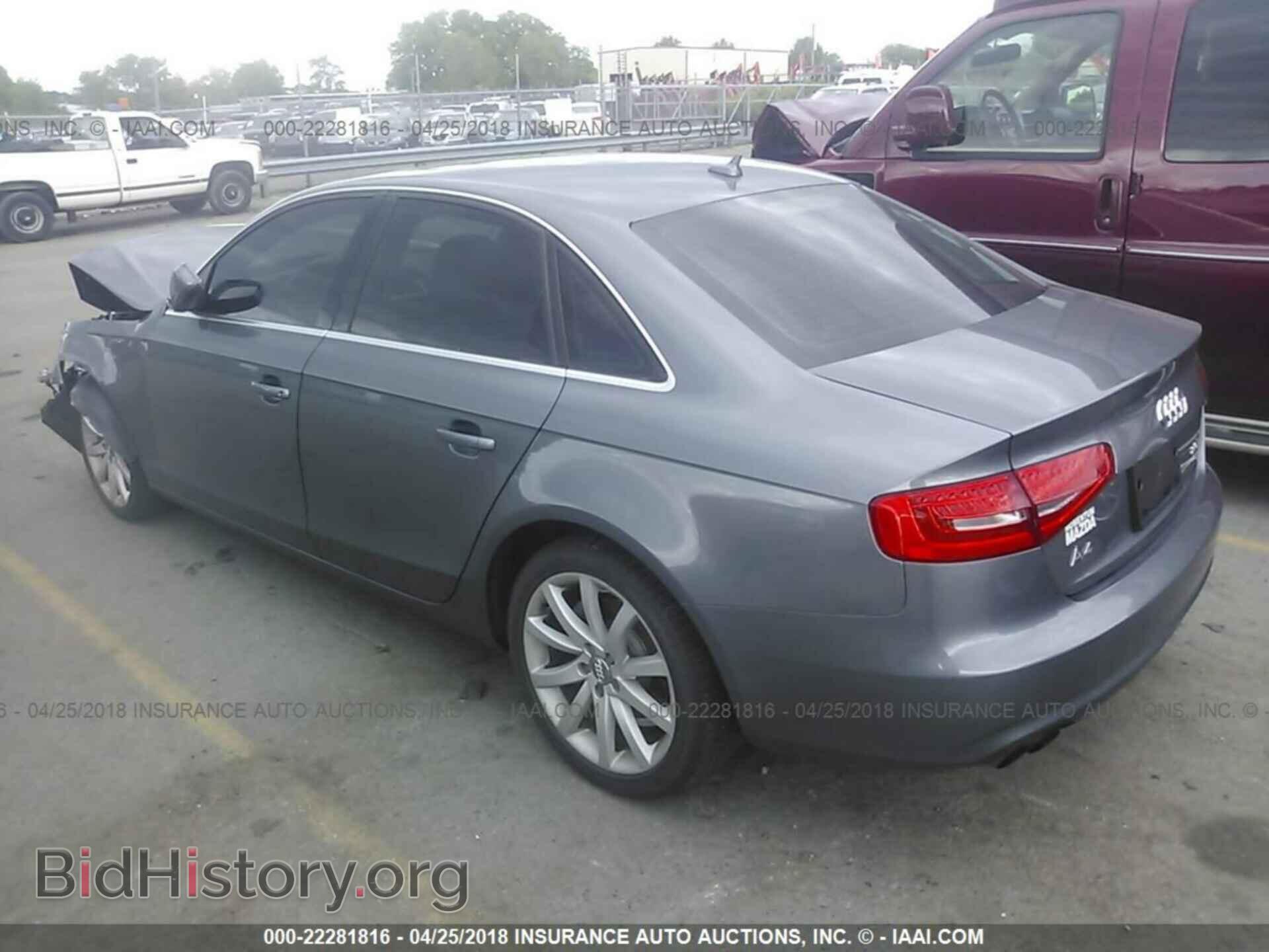 2013 Audi A4 - VIN: WAUEFAFL3DN035178 - Photo 3