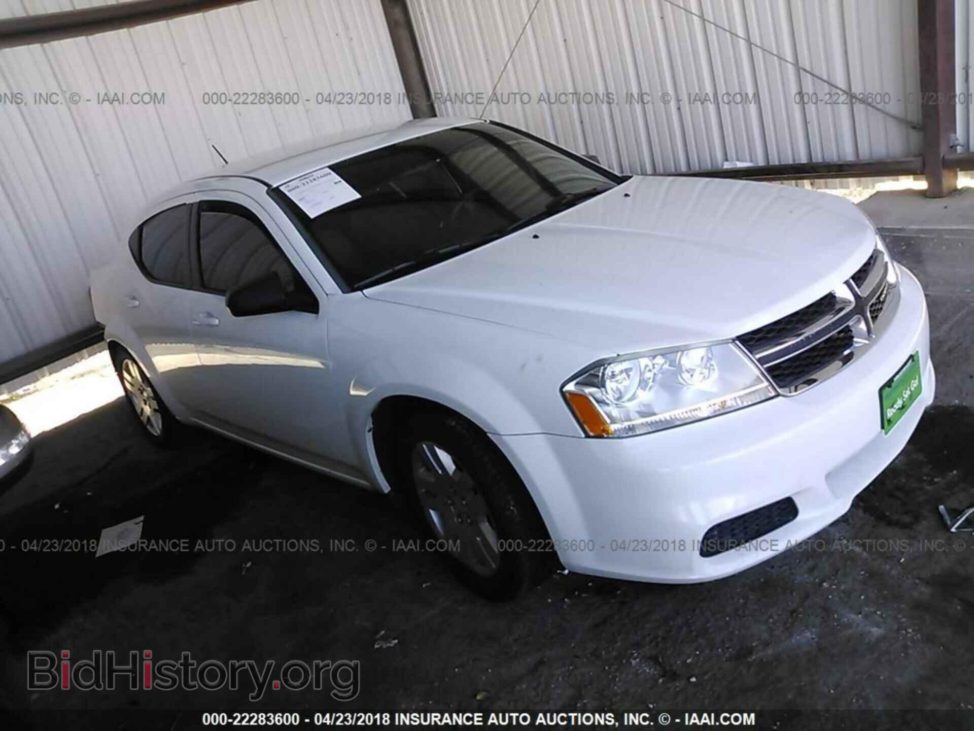Photo 1C3CDZAG4DN751133 - DODGE AVENGER 2013
